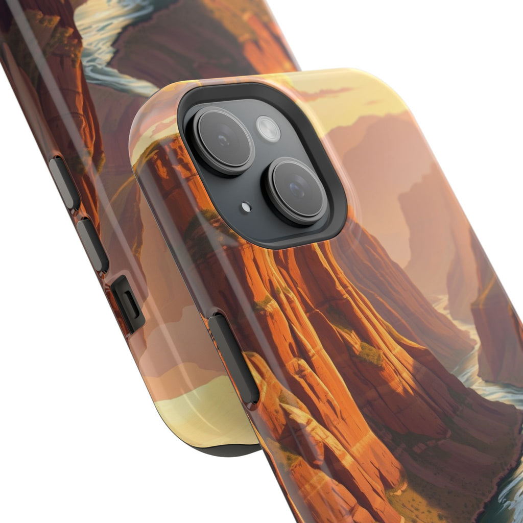 iPhone River Canyon Mystic Art Slim Everyday Designer Case · iPhone Case