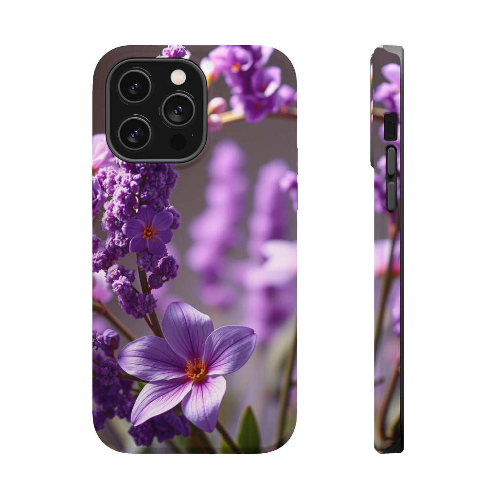 iPhone Lavender And Pearl Floral Crown Slim Everyday Designer Case · iPhone Case