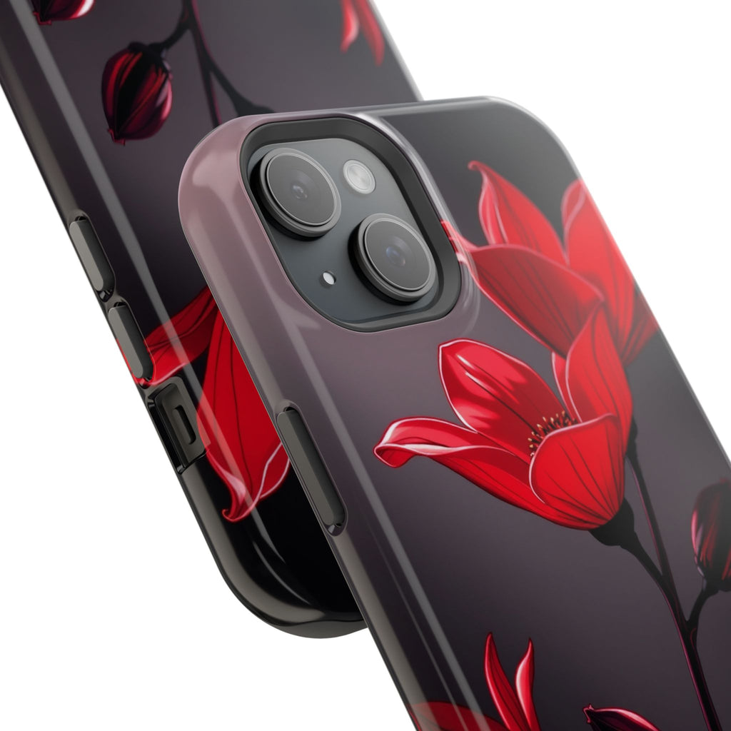 iPhone Dreamy Neon Floral Design Bold Modern Everyday Snap Case · iPhone Case