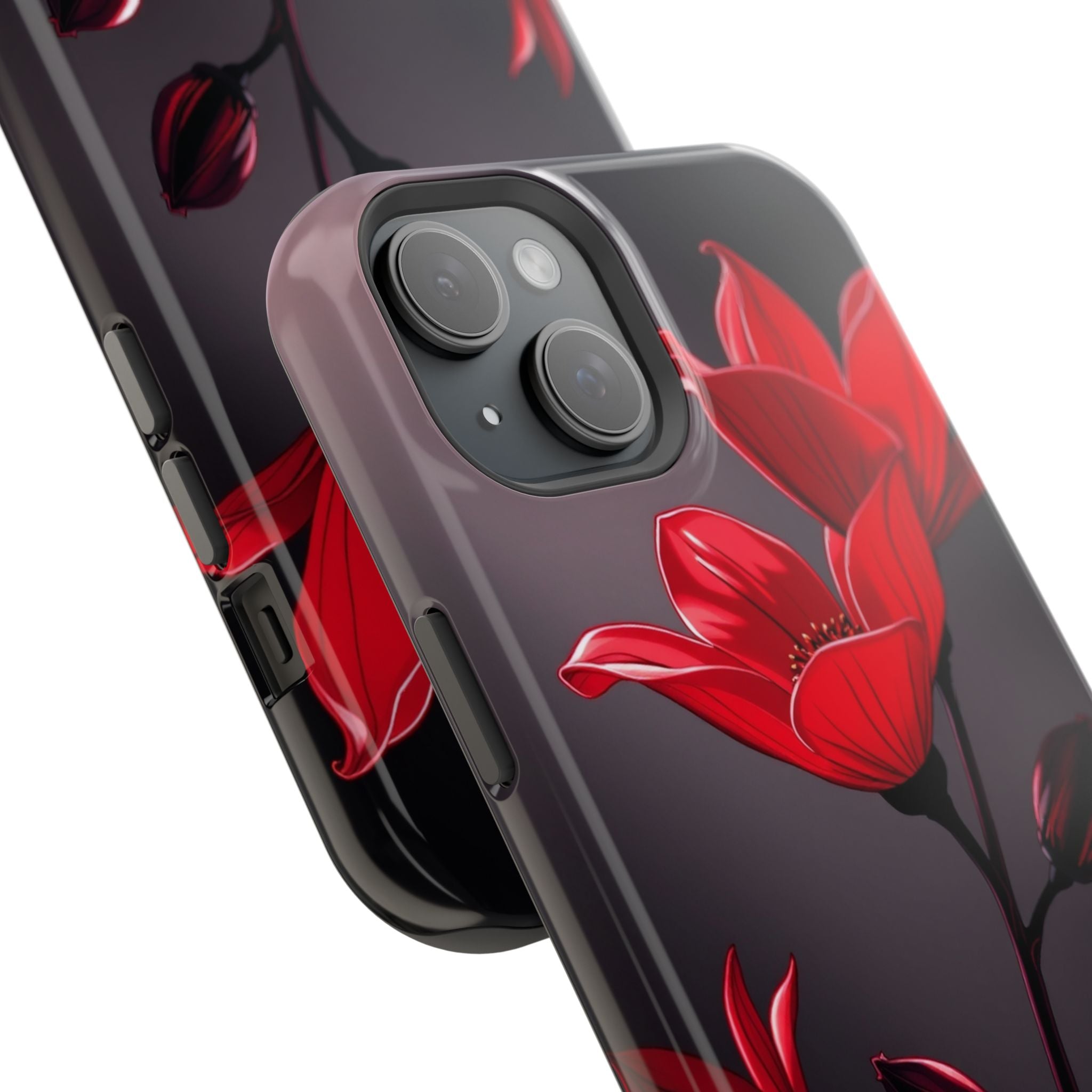 iPhone Dreamy Neon Floral Design Bold Modern Everyday Snap Case · iPhone Case