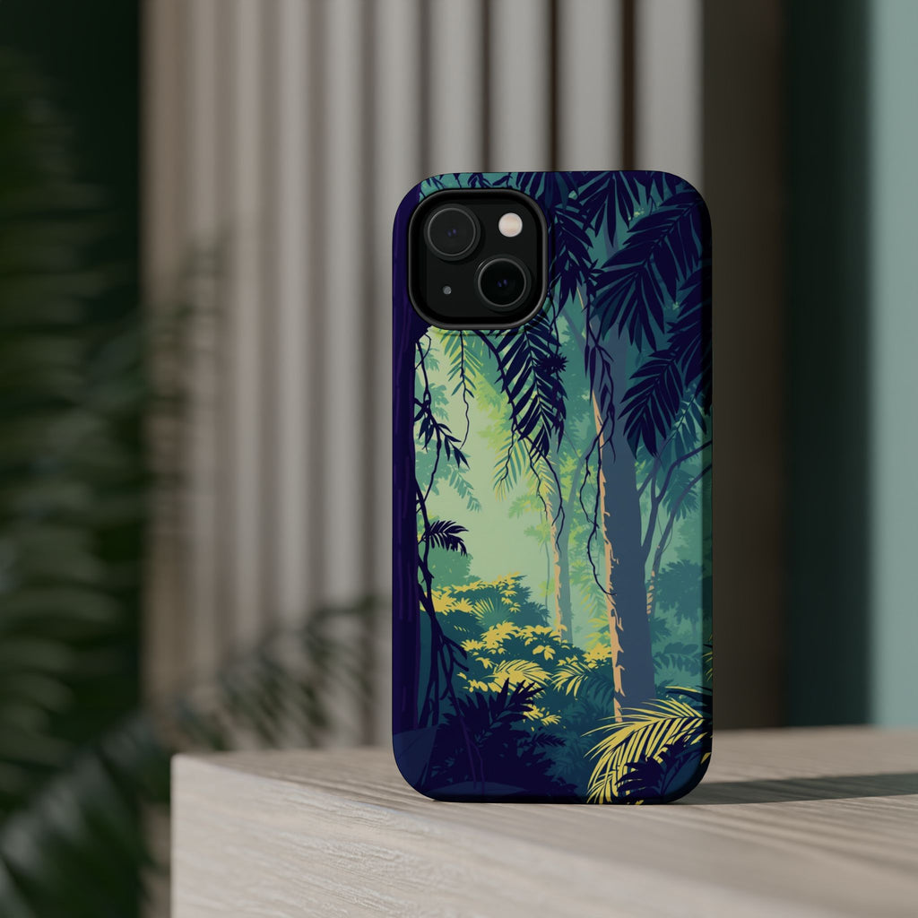 iPhone Mint And Blush Rainforest Canopy Slim Everyday iPhone Designer · iPhone C