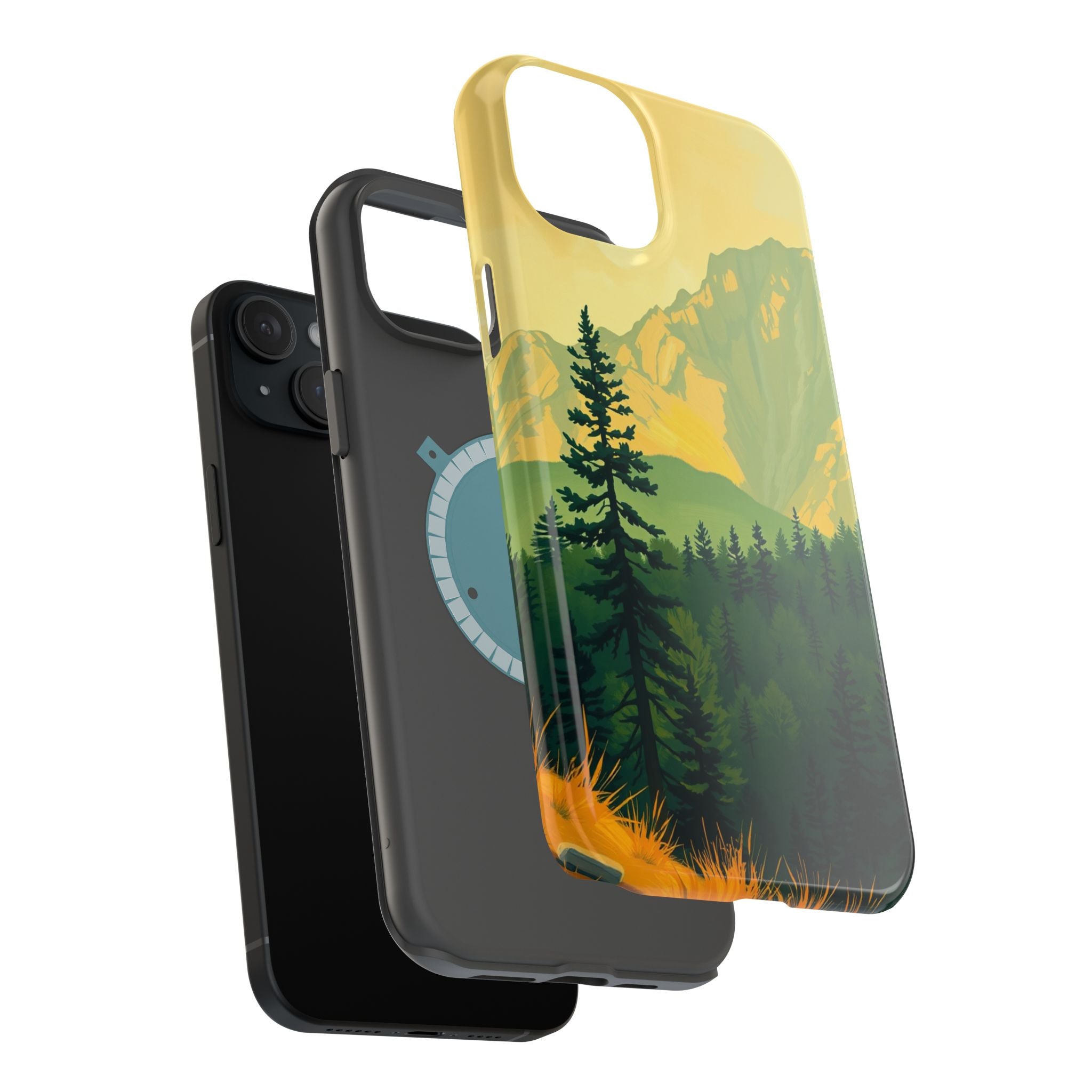 iPhone Pine Ridge Oil Painting Impressionist Slim iPhone Everyday · iPhone Case
