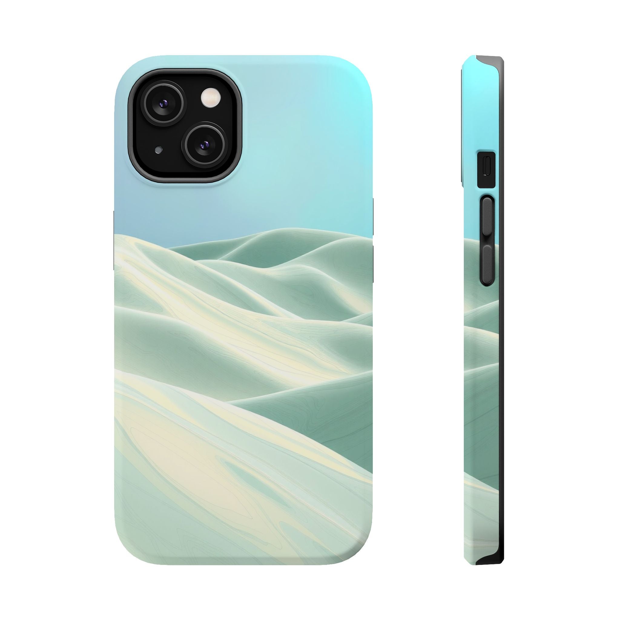 iPhone Sage And Ivory Rolling Hills Slim Everyday Designer Case · iPhone Case
