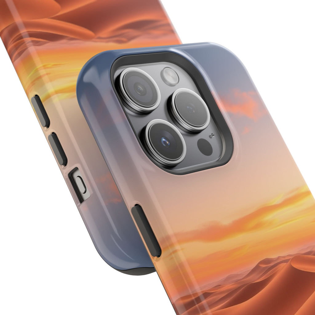 iPhone Burnt Orange And Sand Dunes at Dusk Slim iPhone Everyday · iPhone Case
