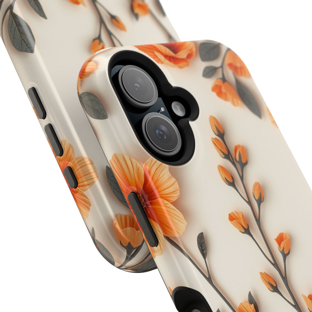 iPhone Vintage Botanical Print Paper Cut Art Slim iPhone Everyday · iPhone Case
