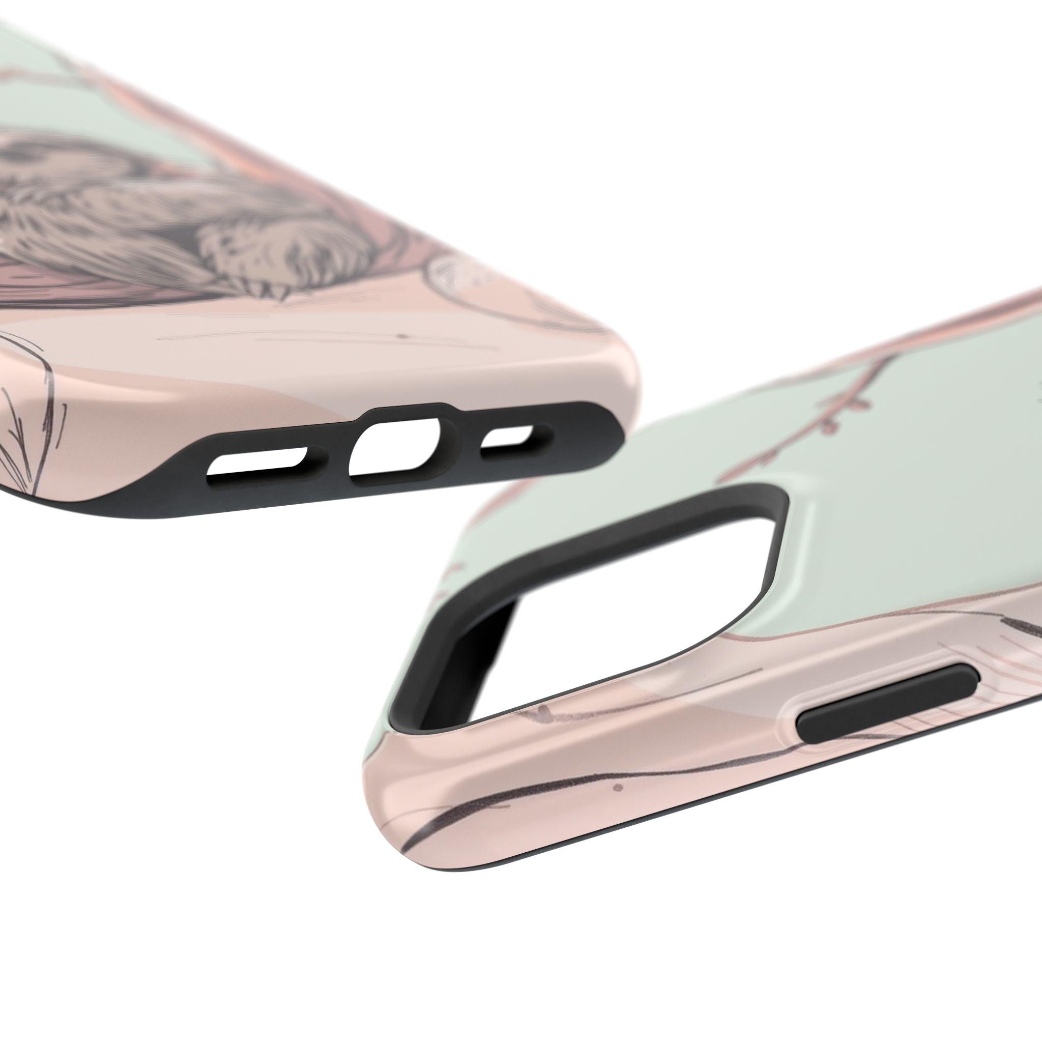 iPhone Cozy Sloth Mode Hand-Drawn Sketch Slim Everyday Designer Case · iPhone Ca