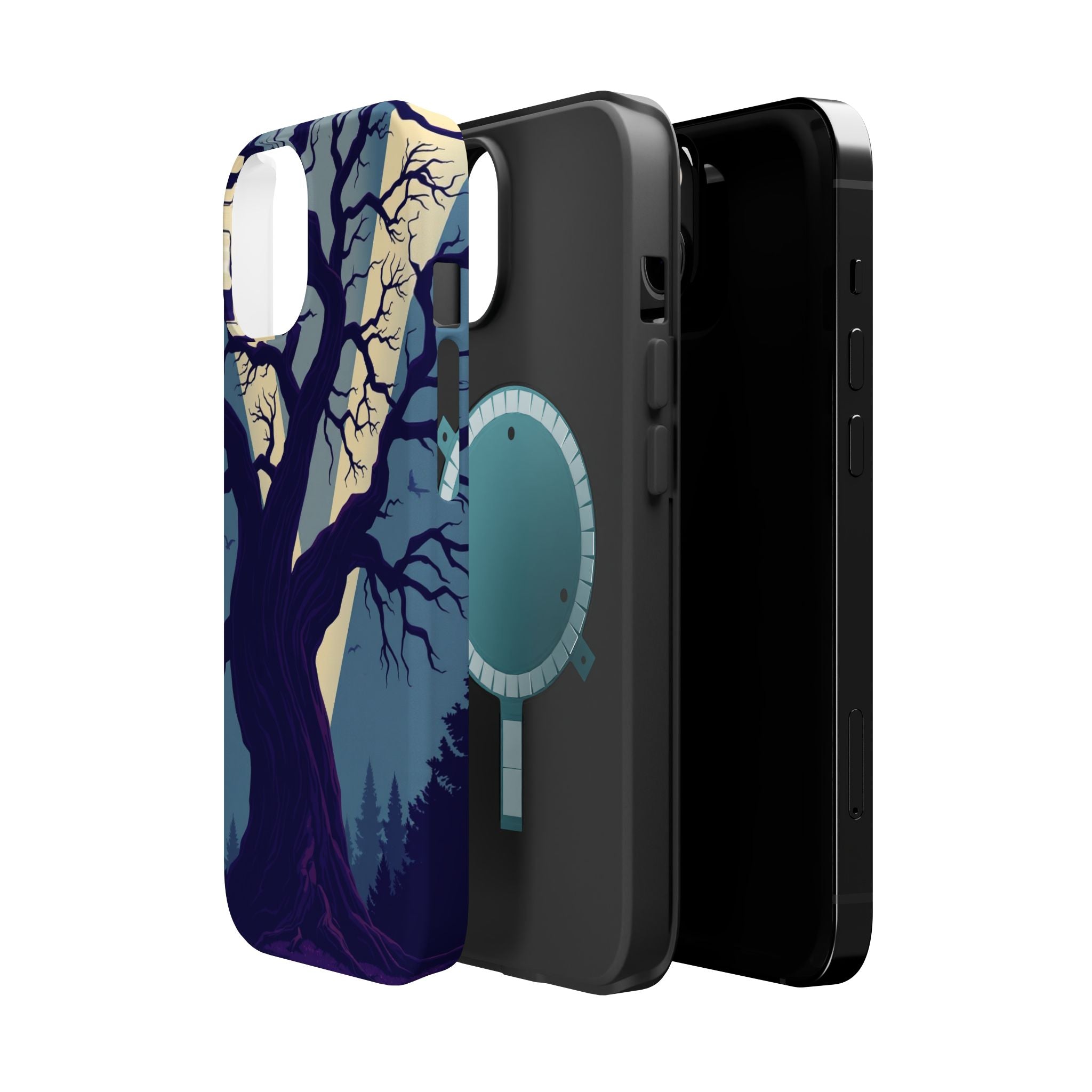 iPhone Twisted Tree Vintage Retro Poster Slim Everyday Designer Case · iPhone Ca