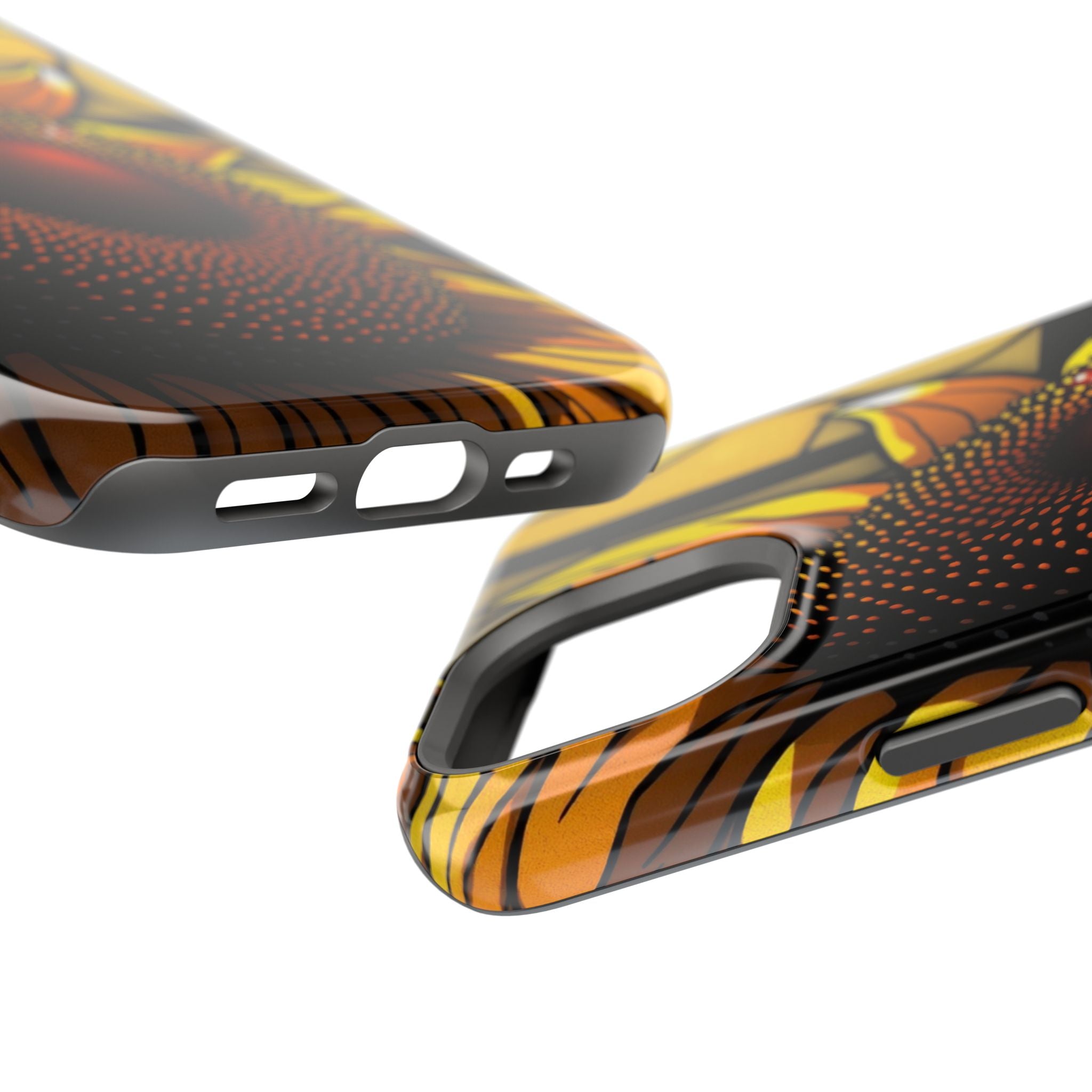 iPhone Sunflower Pop Stained Glass Bold Modern Everyday Snap Case · iPhone Case