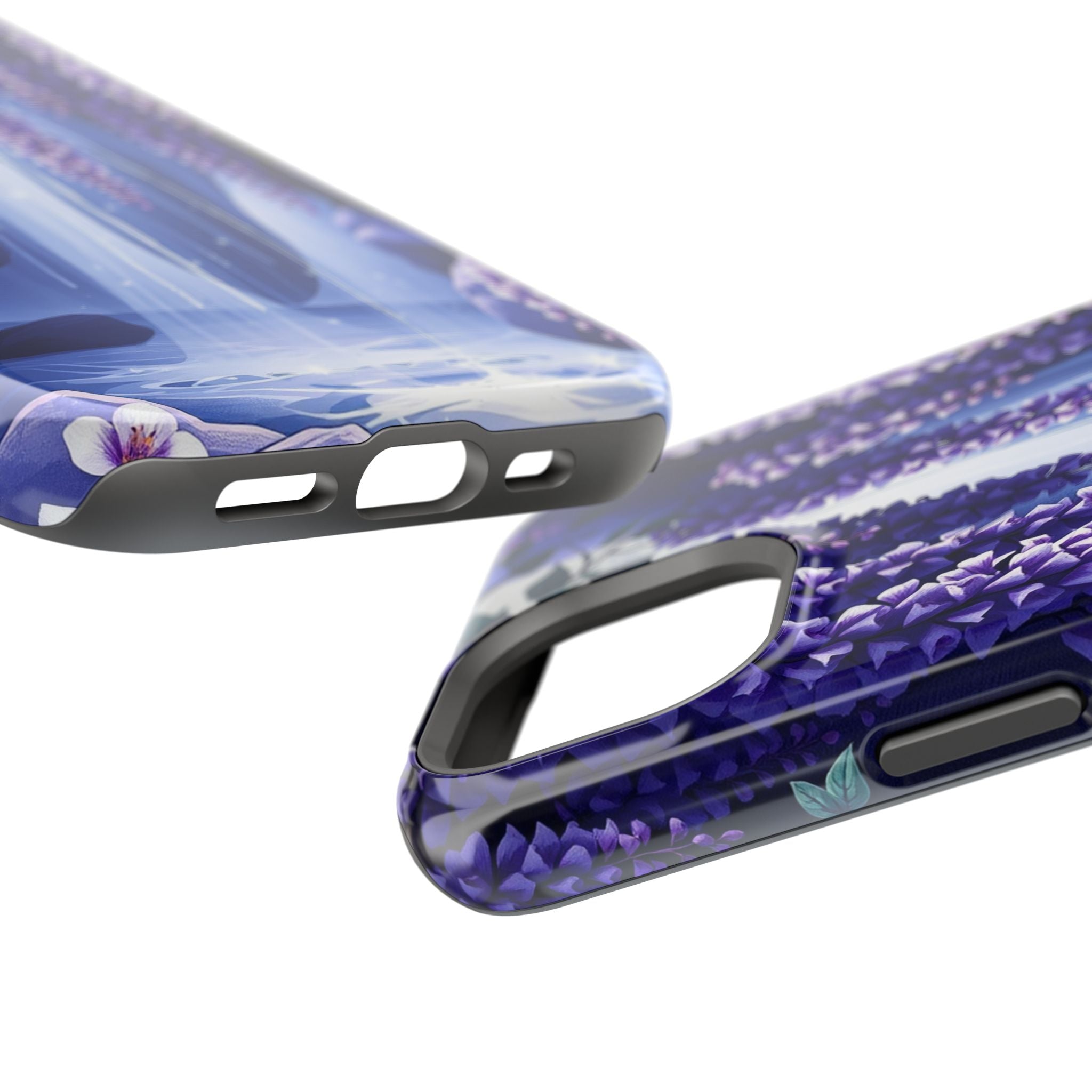 iPhone Wisteria Cascade Serene Design Slim Snap Case Ga · iPhone Case