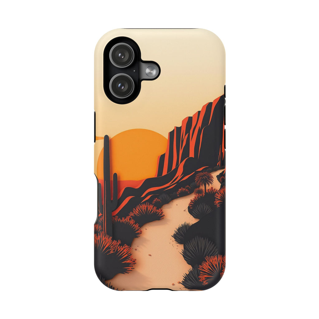 iPhone Serene Mesa Sunset Design 12 Slim Everyday Designer Case · iPhone Case