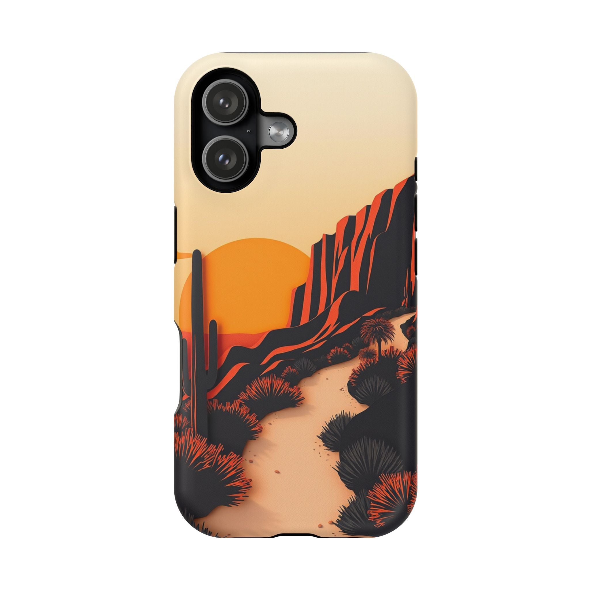 iPhone Serene Mesa Sunset Design 12 Slim Everyday Designer Case · iPhone Case