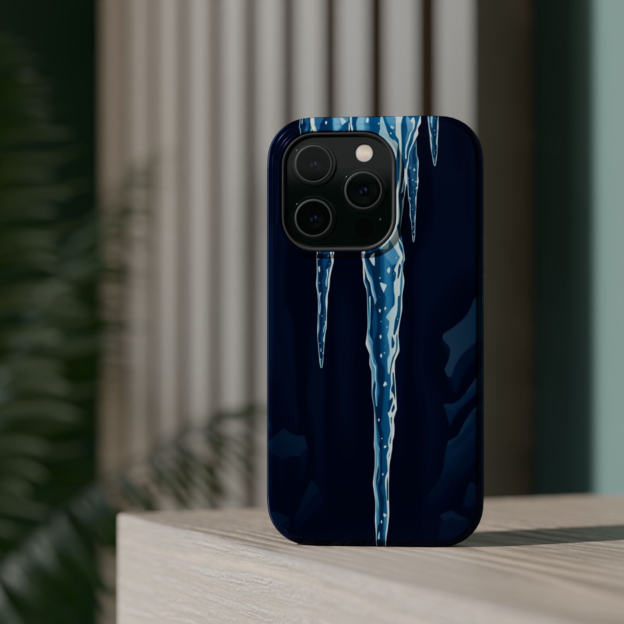 iPhone Vibrant Icicle Formation Design Slim Everyday Designer Case · iPhone Case