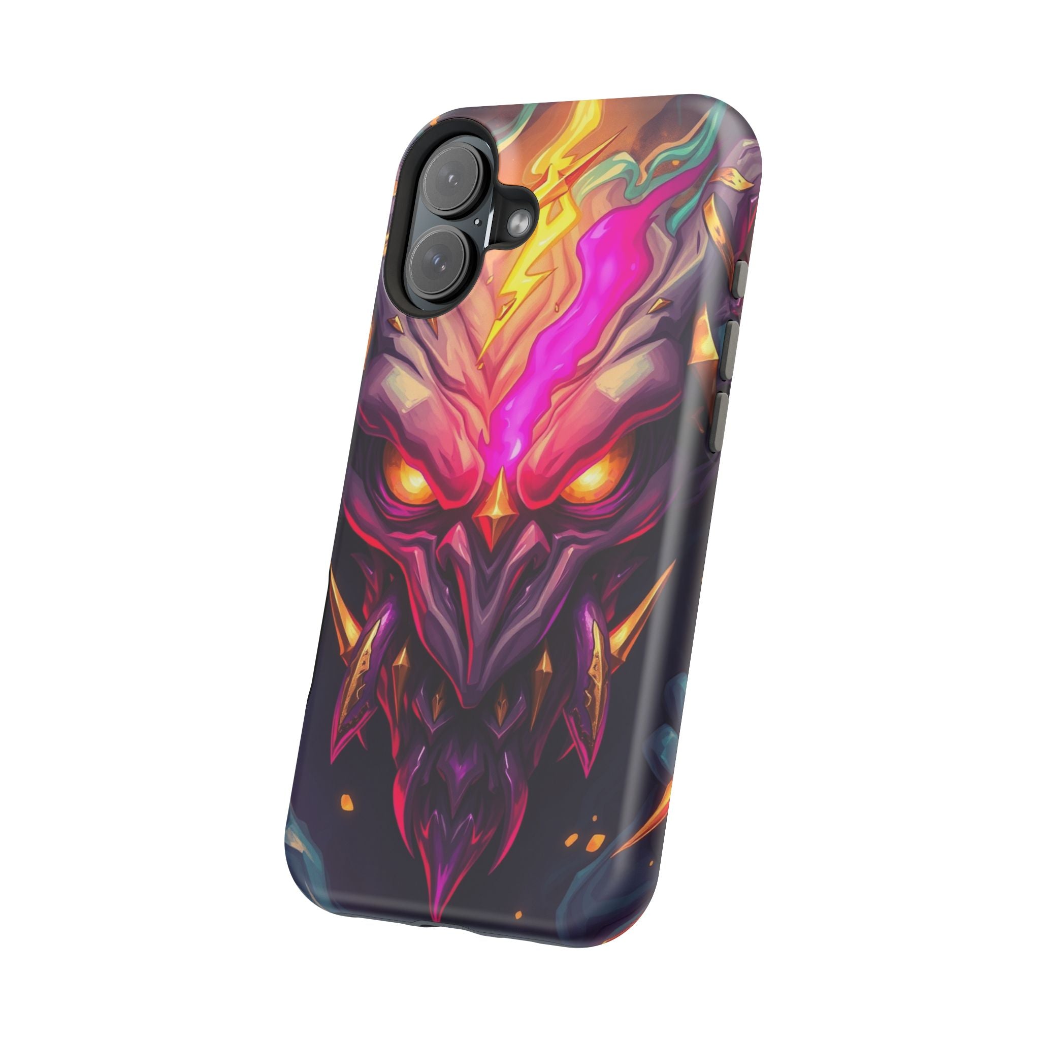 iPhone Chaos Goblin Energy Gold Foil Luxury Slim Everyday Designer Case · iPhone