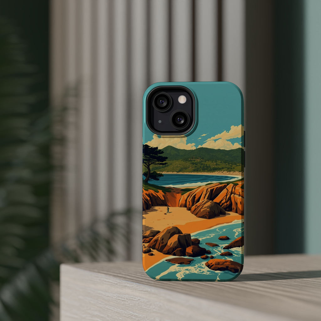 iPhone Pebble Beach Vintage Retro Poster Slim Everyday iPhone Designer · iPhone