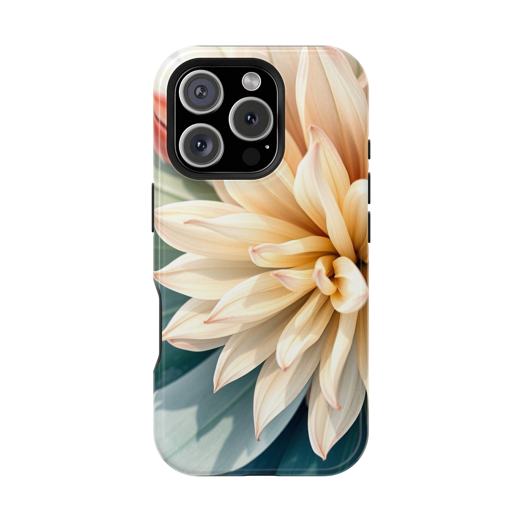 iPhone Neon Floral Radiant Design Clean Minimal Snap Case · iPhone Case