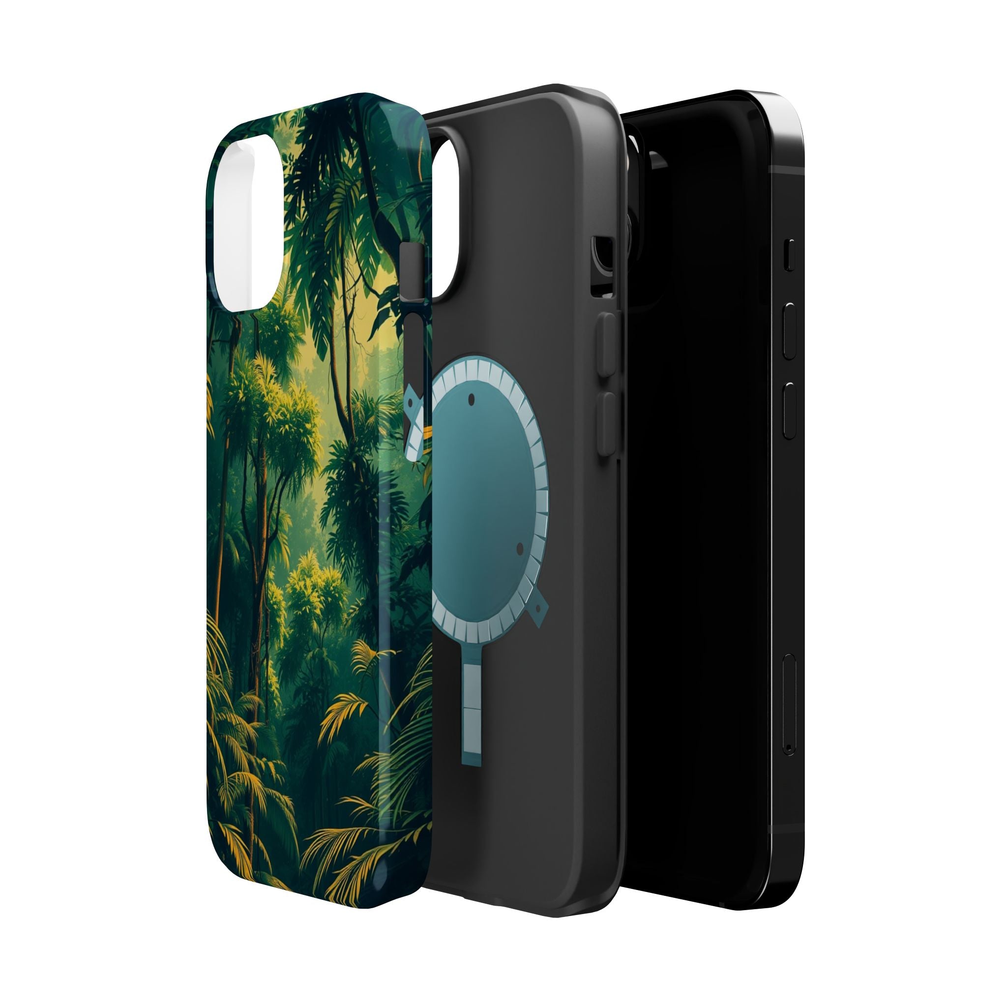 iPhone Rainforest Canopy Vintage Retro Poster Slim iPhone Everyday · iPhone Case