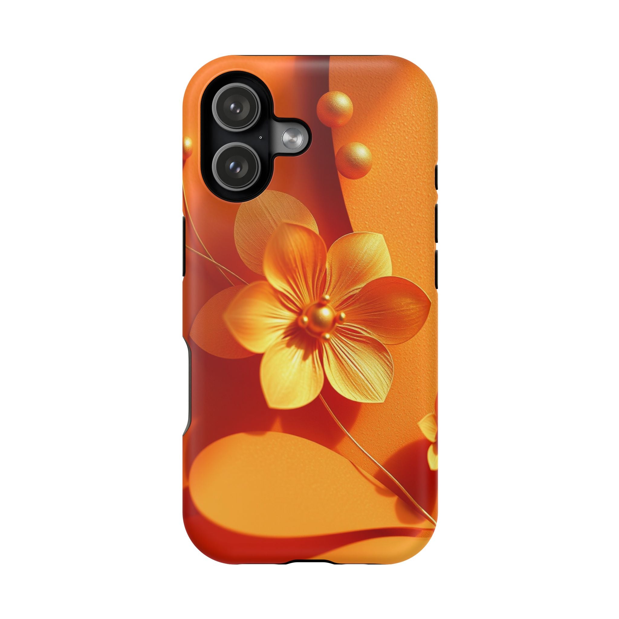 iPhone Floral Geometric Gold Foil Luxury Slim Everyday iPhone Designer · iPhone