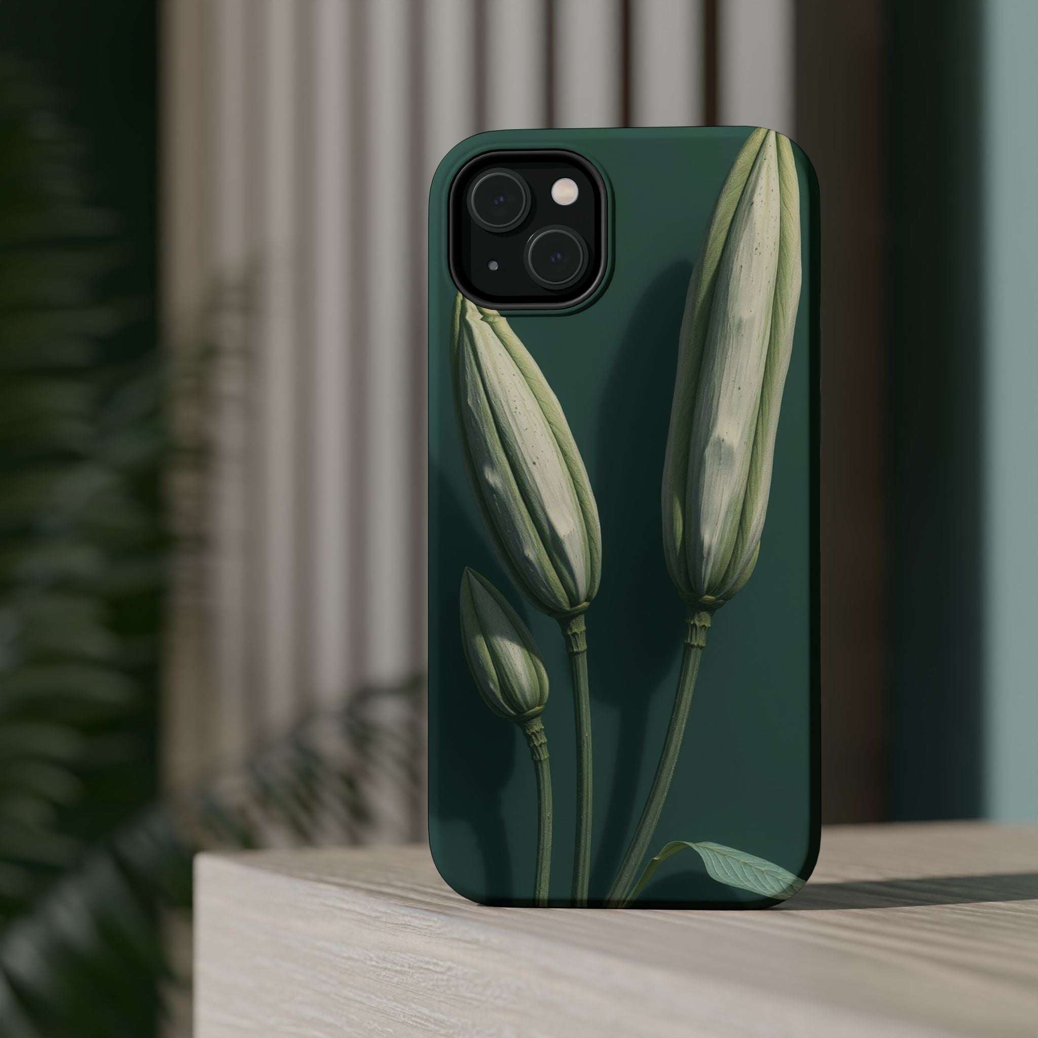 iPhone Botanical Illustration Grunge Distressed Soft iPhone Finish · iPhone Case