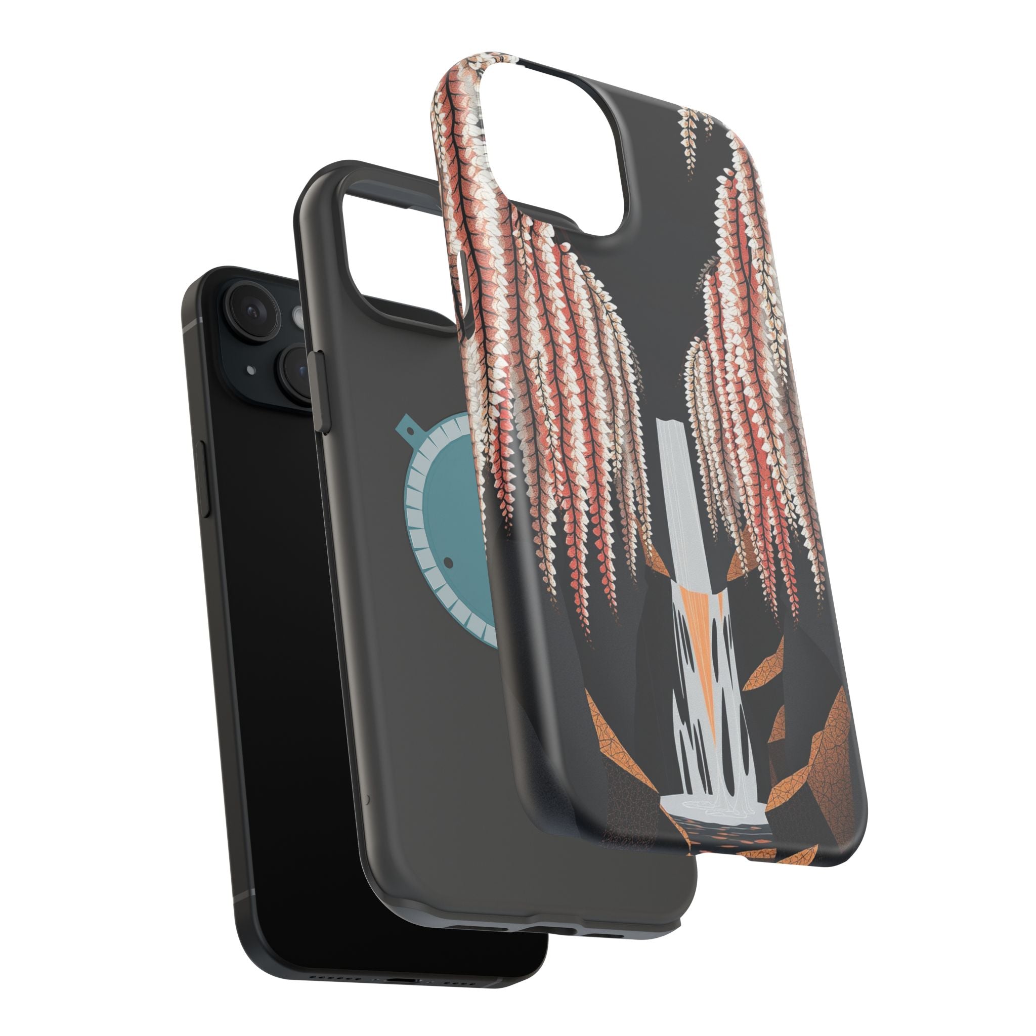 iPhone Earthy Wisteria Cascade Design Slim Everyday iPhone 10 Designer · iPhone