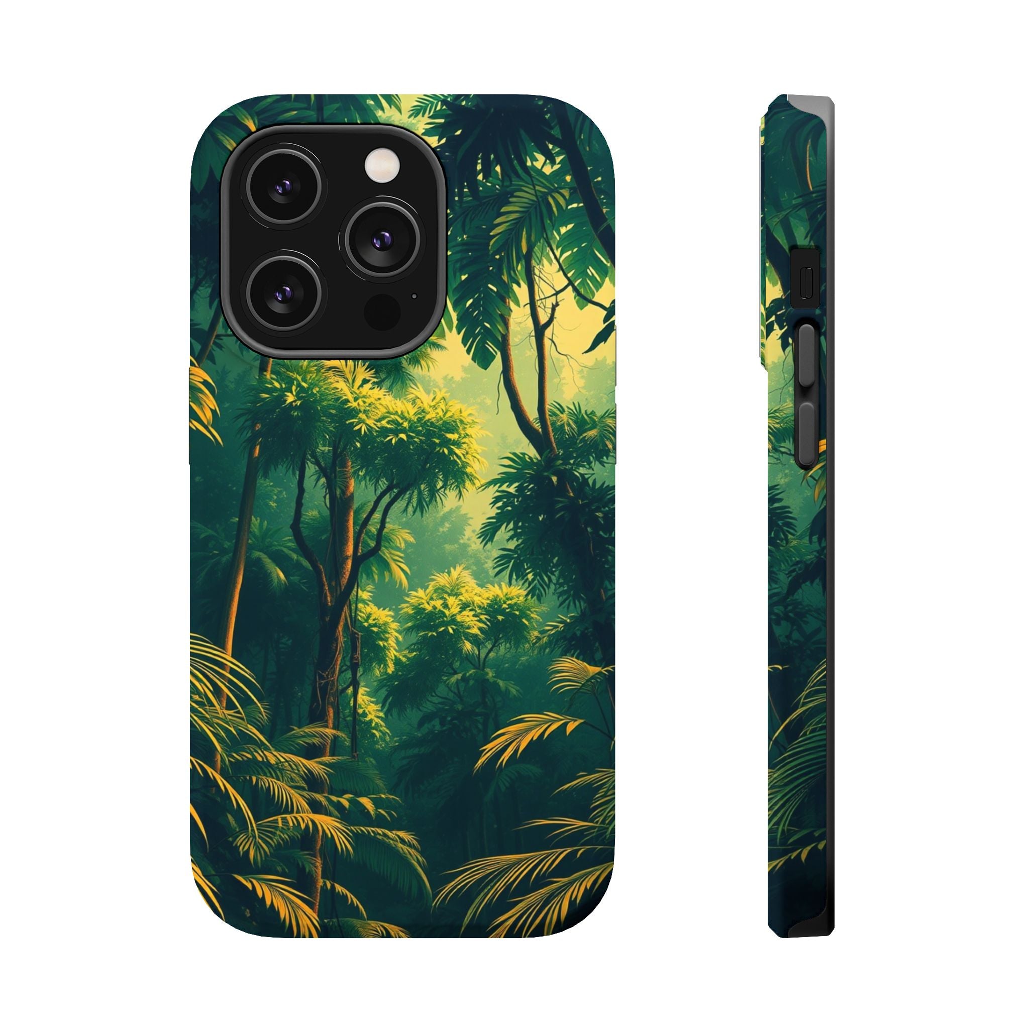 iPhone Rainforest Canopy Vintage Retro Poster Slim iPhone Everyday · iPhone Case