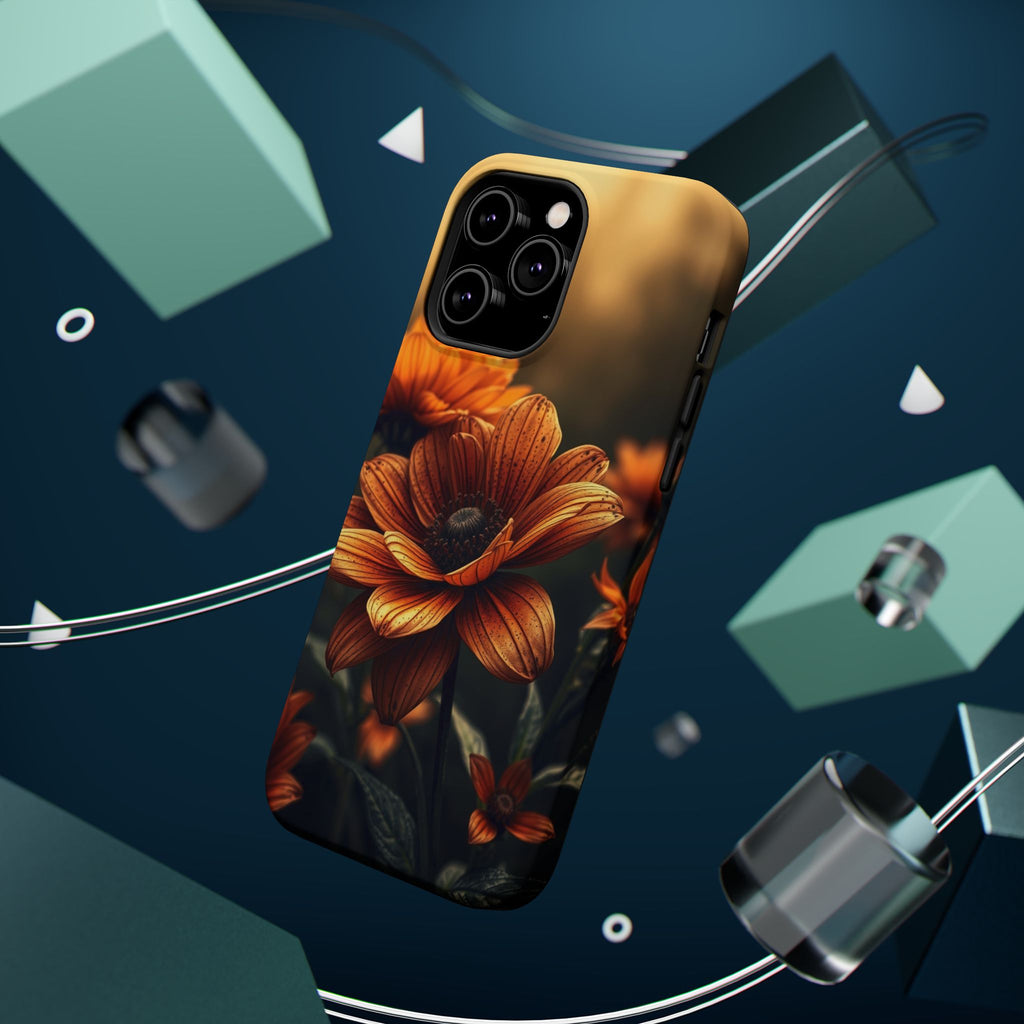 iPhone Radiant Floral Ombre Design Bold Modern Everyday Snap Case · iPhone Case
