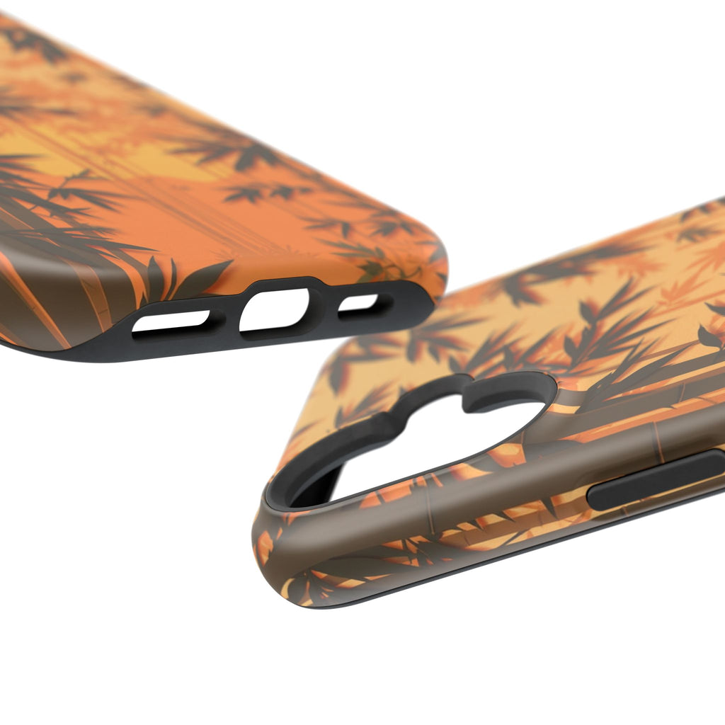 iPhone Earthy Bamboo Grove Design 12 Slim Everyday Designer Case · iPhone Case