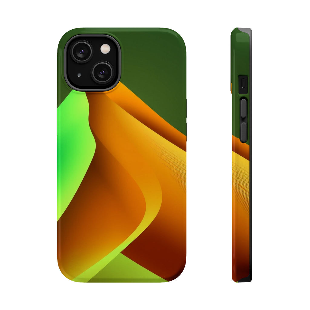iPhone Emerald Green And Gold Desert Dunes Slim iPhone Everyday · iPhone Case