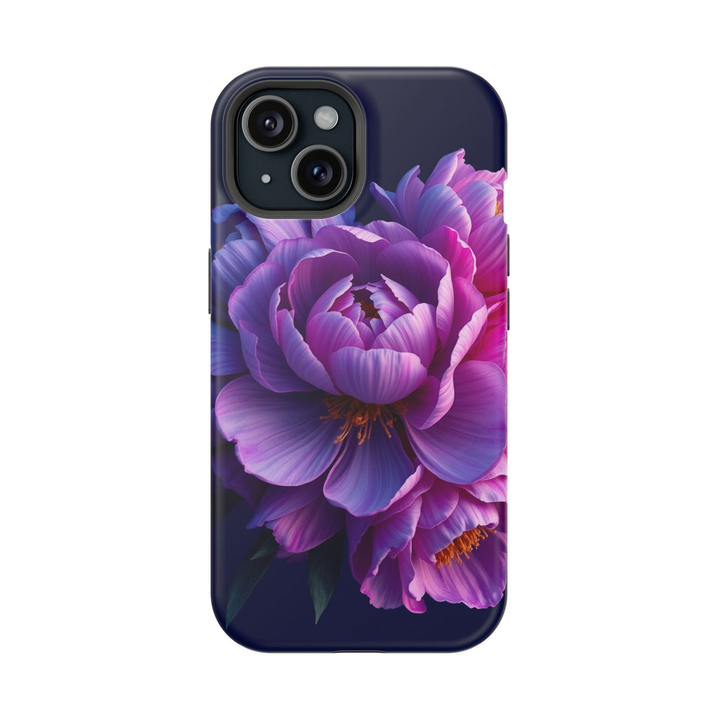 iPhone Peony Bouquet 3D Digital Slim Everyday Designer Case · iPhone Case