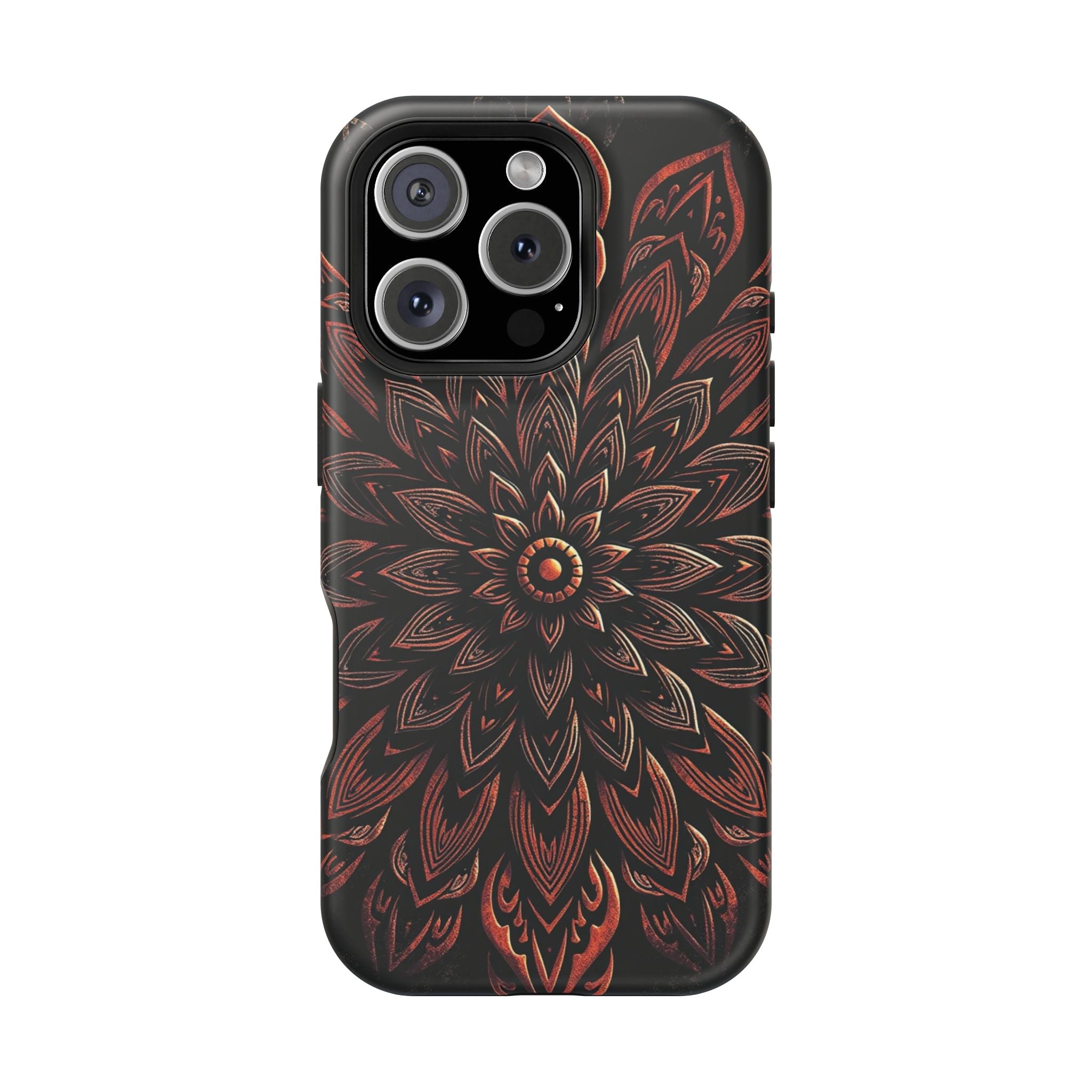 iPhone Floral Mandala Vintage Retro Poster Slim iPhone Everyday · iPhone Case