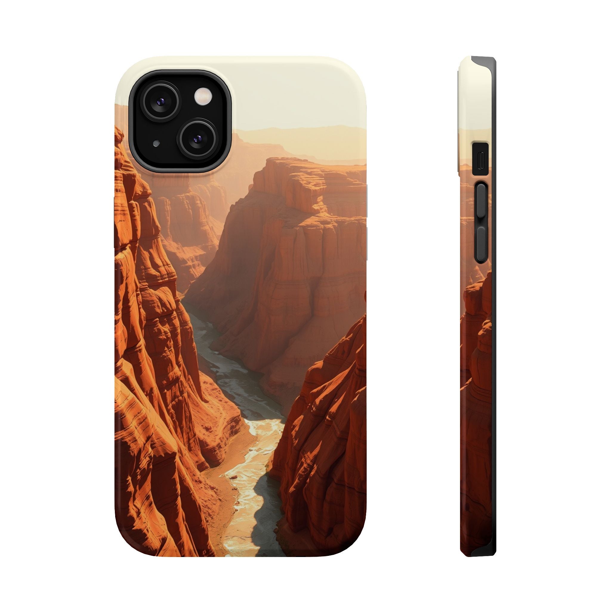 iPhone Vibrant River Canyon Design Bold Modern Everyday Snap Case · iPhone Case