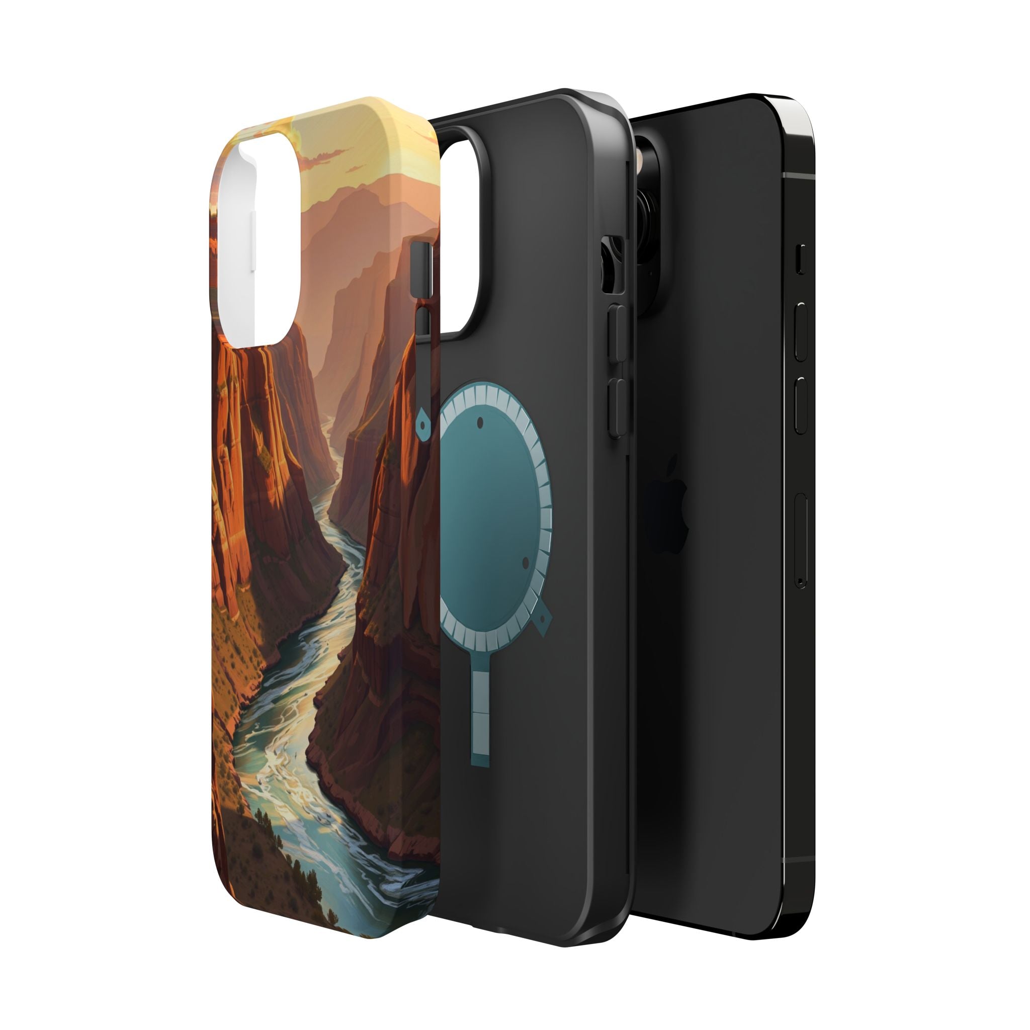 iPhone River Canyon Mystic Art Slim Everyday Designer Case · iPhone Case
