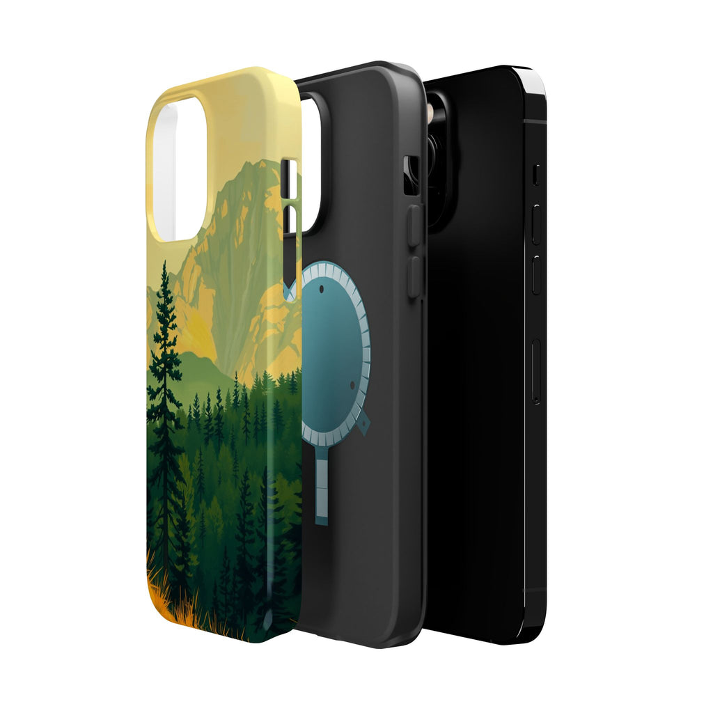 iPhone Pine Ridge Oil Painting Impressionist Slim iPhone Everyday · iPhone Case