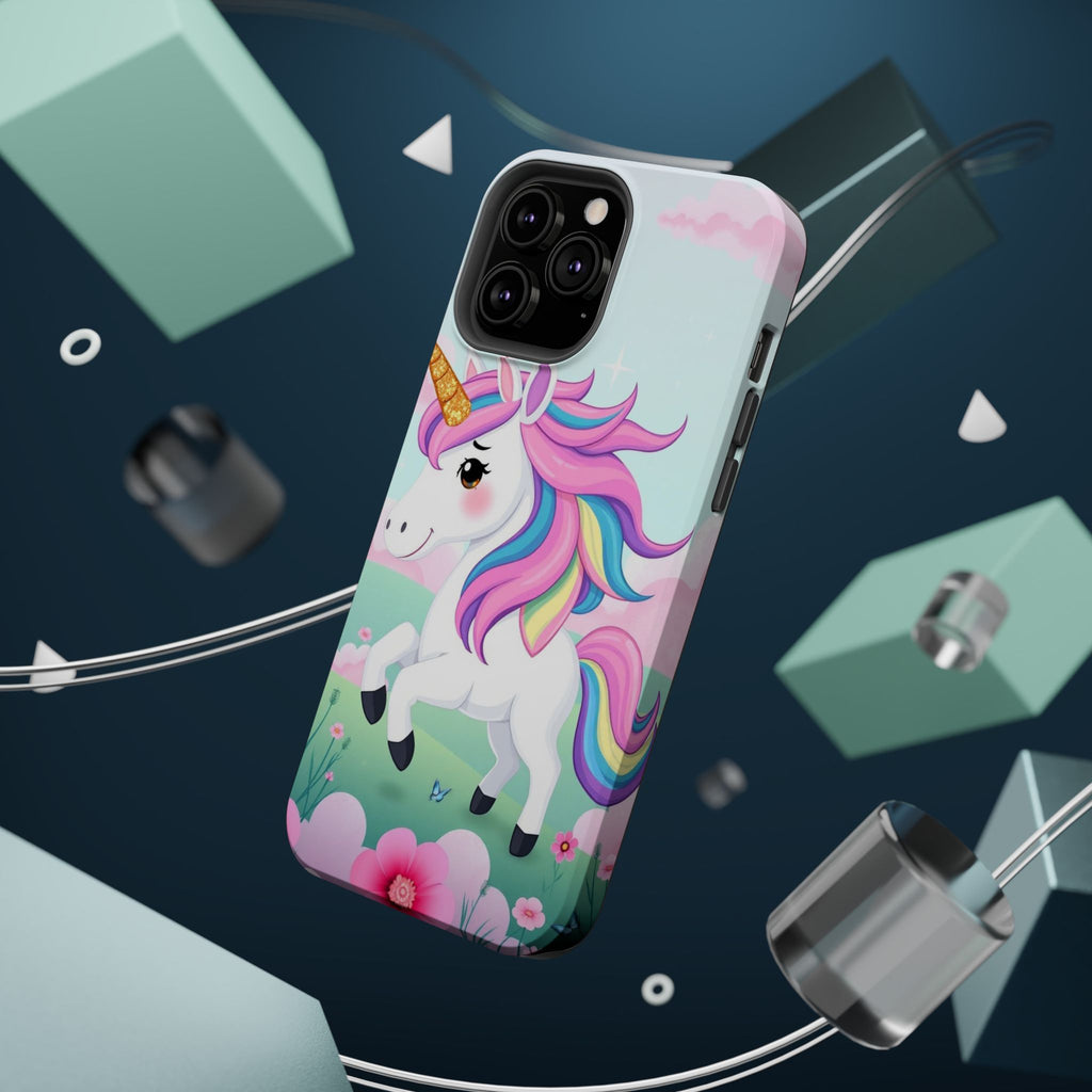 iPhone Rainbow Unicorn Kids Fun Soft iPhone Phone Case Gift Finish · iPhone Case