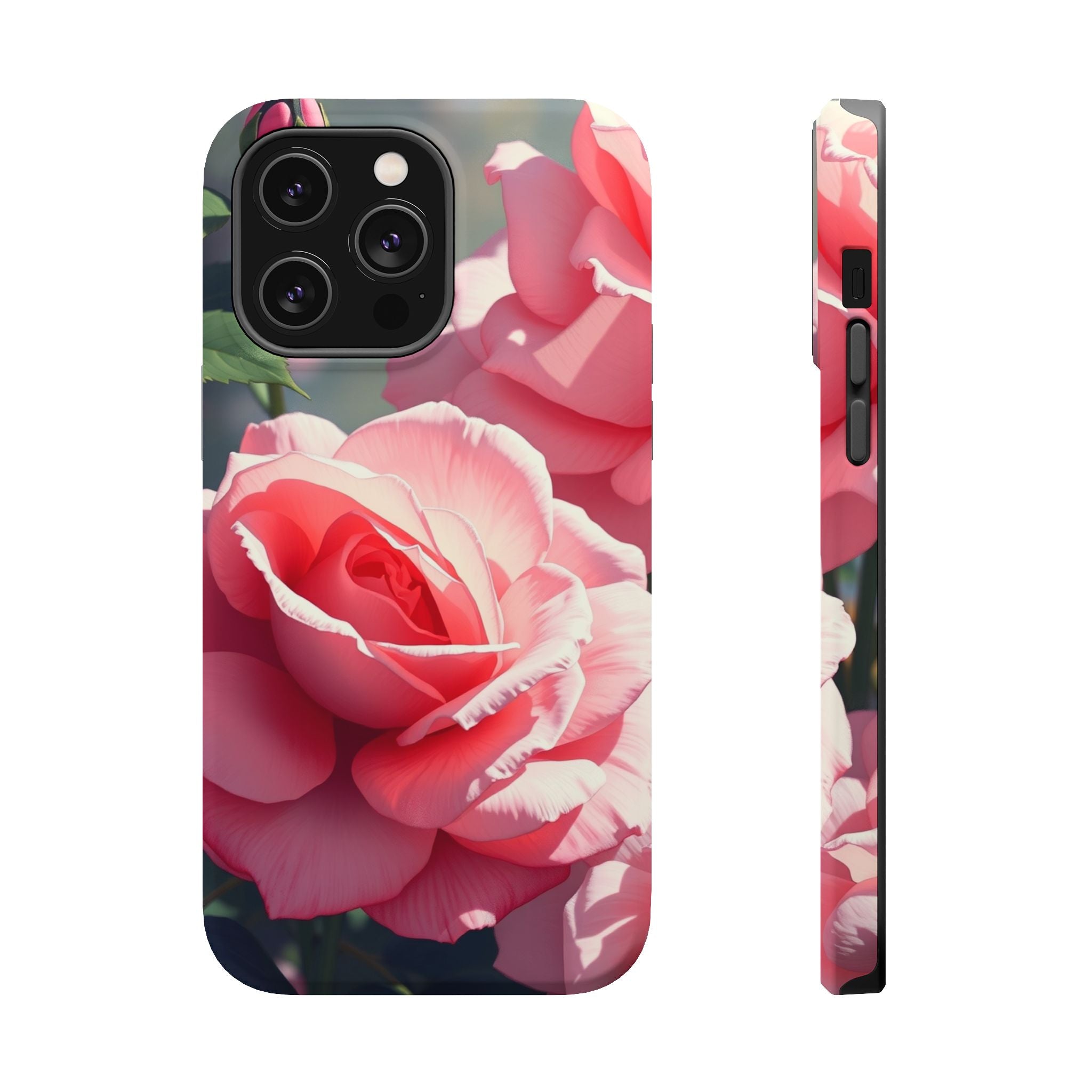 iPhone Serene Rose Garden Design Bold Modern Everyday Snap Case · iPhone Case