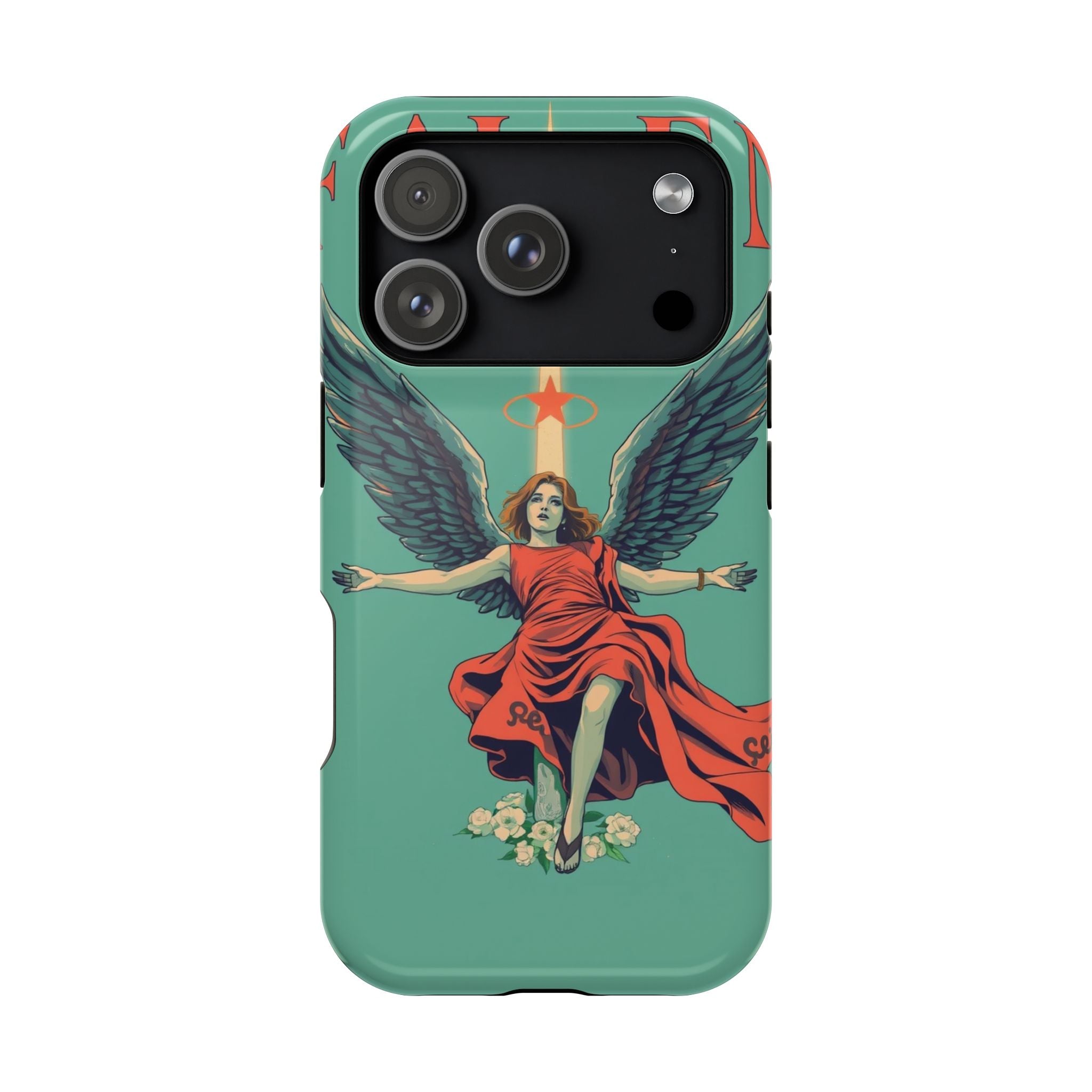 iPhone Radiant Fallen Angel Design Bold Modern Everyday Snap Case · iPhone Case