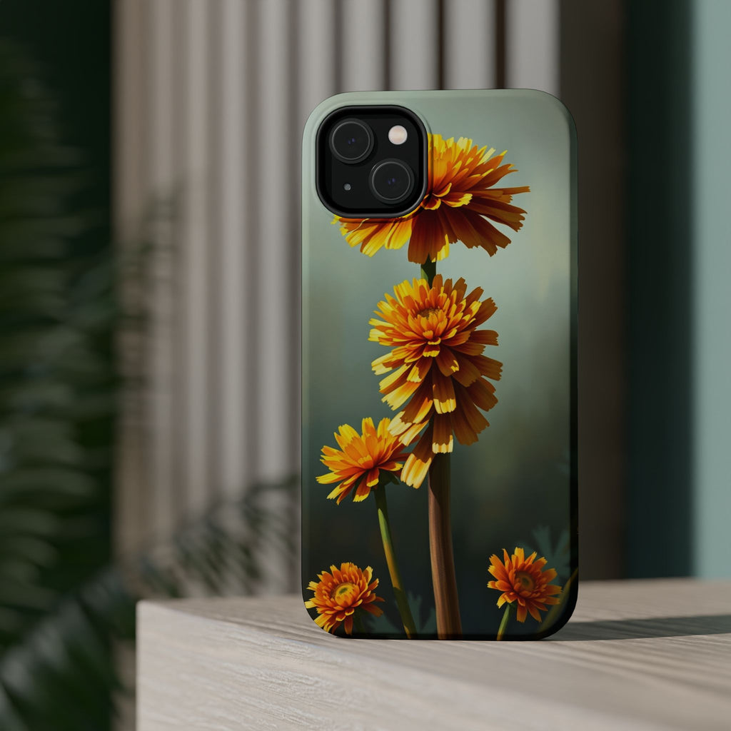 iPhone Ranunculus Stack Electric Art Slim Everyday Designer Case · iPhone Case
