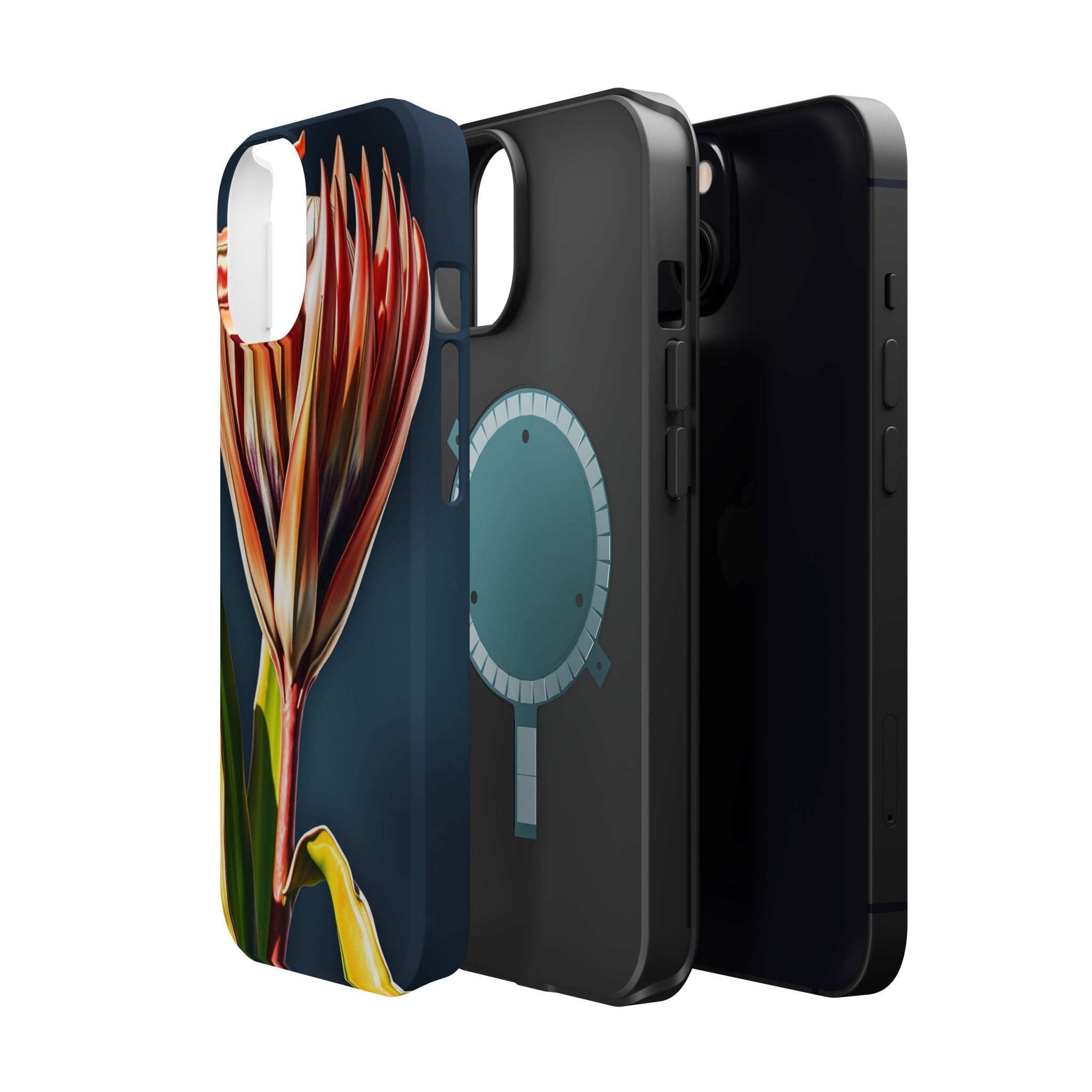 iPhone Protea Bold Vibrant Watercolor Slim Snap Case Ga · iPhone Case