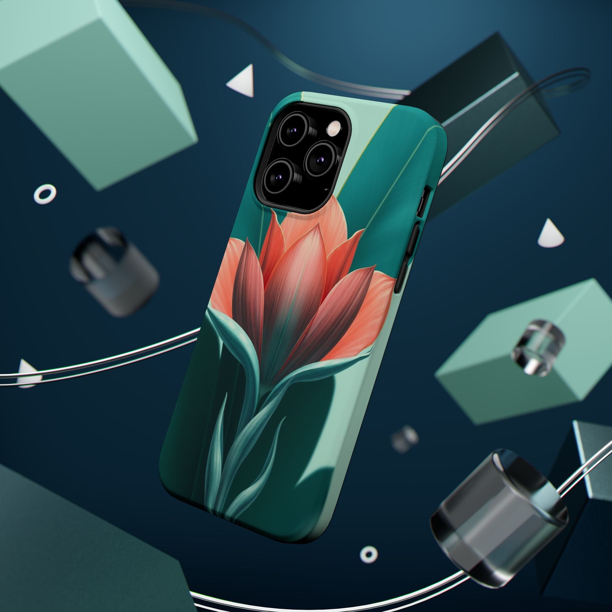 iPhone Dreamy Botanical Illustration Design Soft iPhone 14 Finish · iPhone Case
