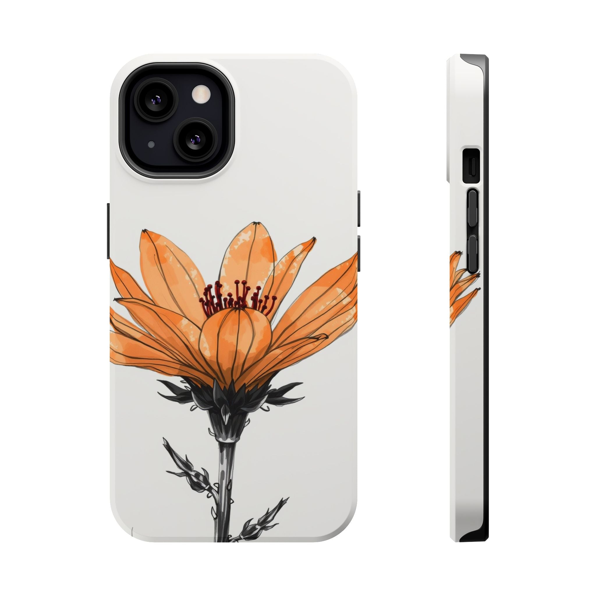 iPhone Earthy Desert Flower Design Bold Modern Everyday Snap Case · iPhone Case