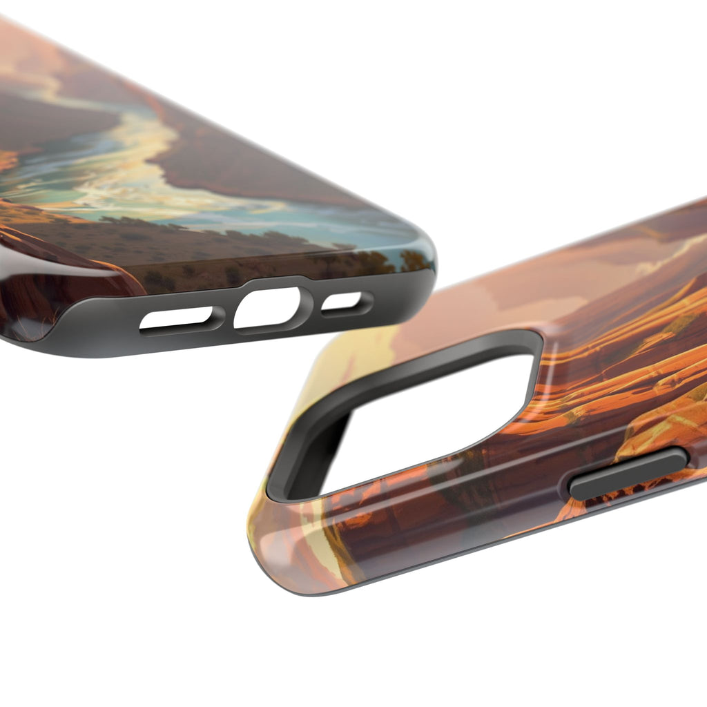 iPhone River Canyon Mystic Art Slim Everyday Designer Case · iPhone Case