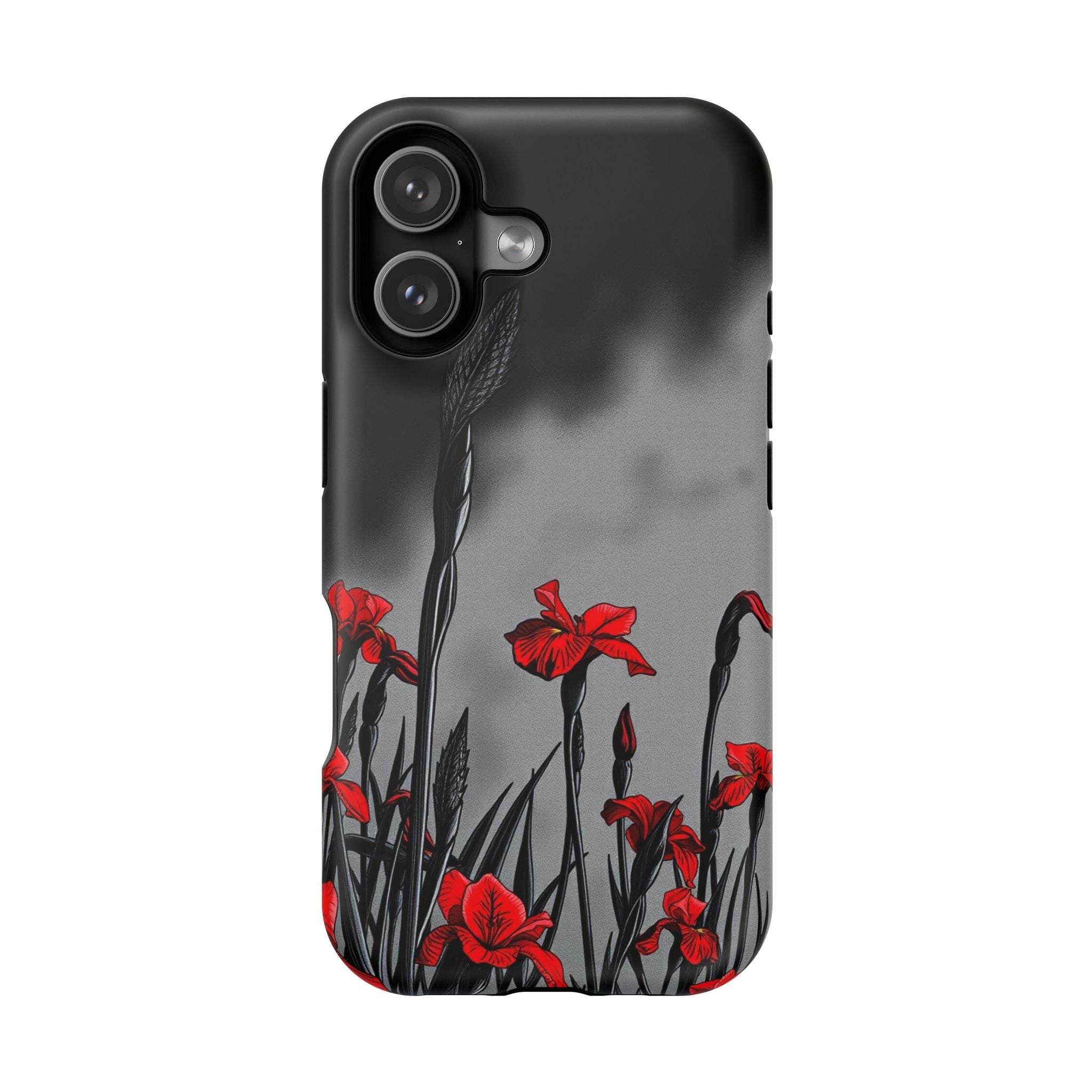 iPhone Iris Garden Cinematic Art Soft Finish Everyday Cas Slim Snap Case · iPhon