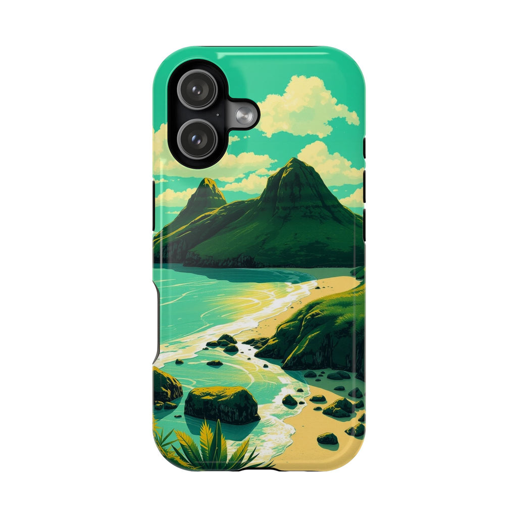 iPhone Hibiscus Coast Hand-Drawn Sketch Slim Everyday iPhone Designer · iPhone C