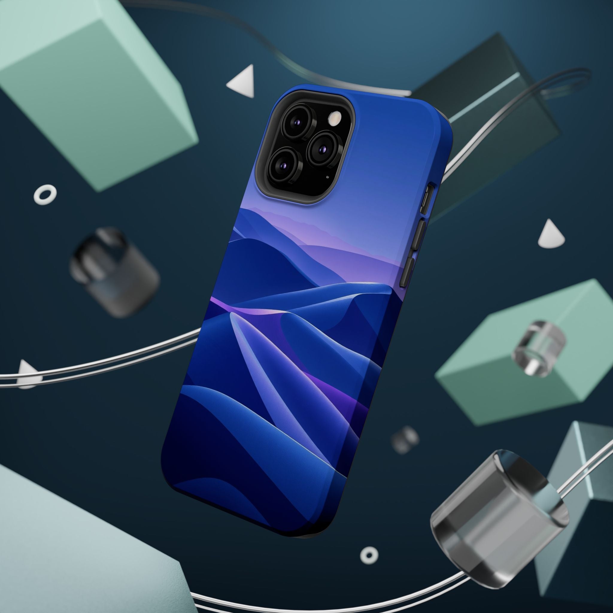 iPhone Rolling Hills Enchanted Art Bold Modern Everyday Snap Case · iPhone Case