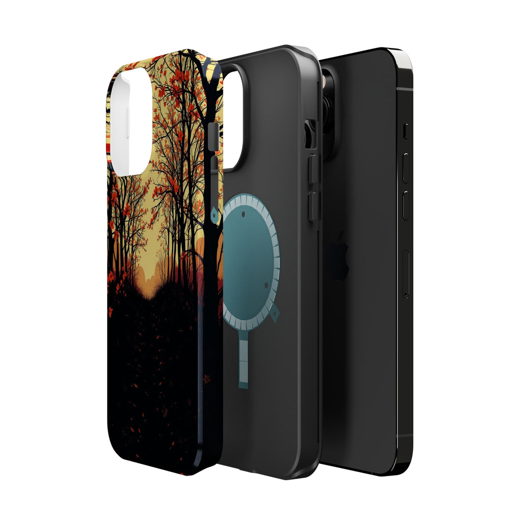iPhone Dreamy Blossom Trail Design Bold Modern Everyday Snap Case · iPhone Case
