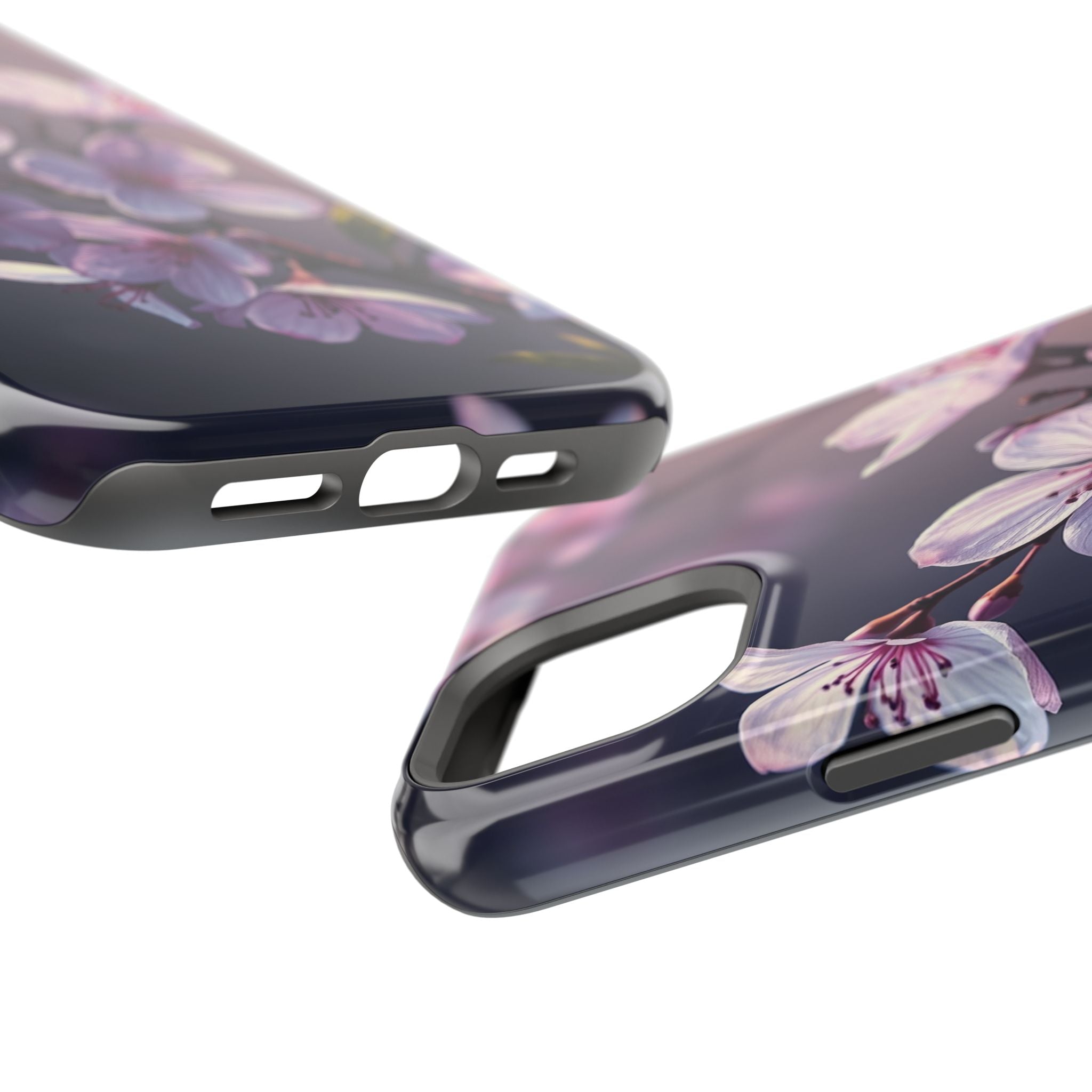 iPhone Cherry Blossom Enchanted Art Artistic Everyday Cas Slim Snap Case · iPhon