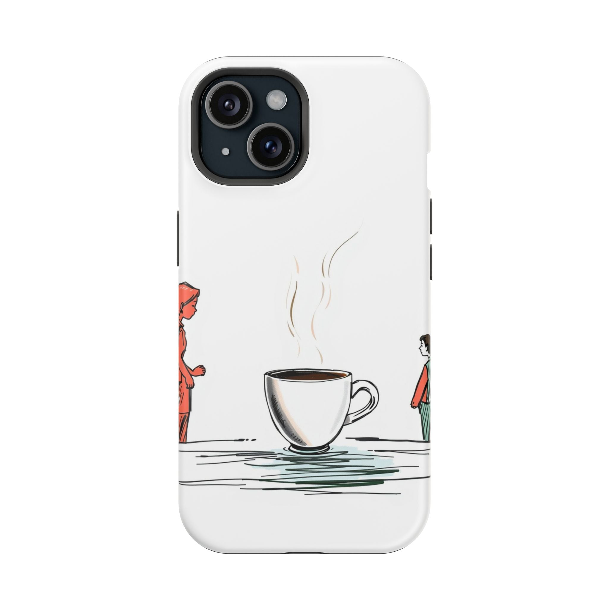 iPhone Coffee Before People Mystic Art Slim Everyday Designer Case · iPhone Case