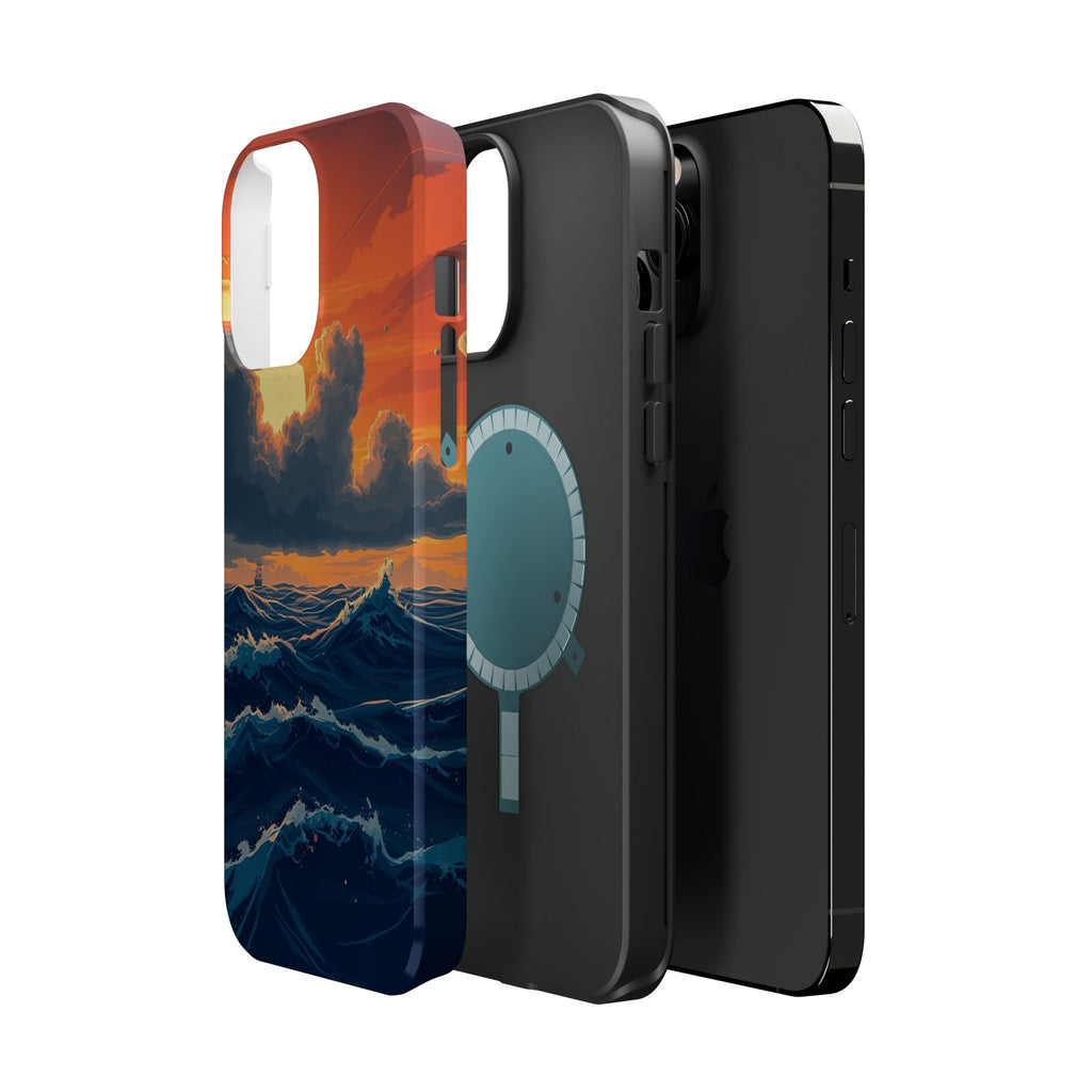 iPhone Dreamy Storm at Sea Design 15 Slim Everyday Designer Case · iPhone Case