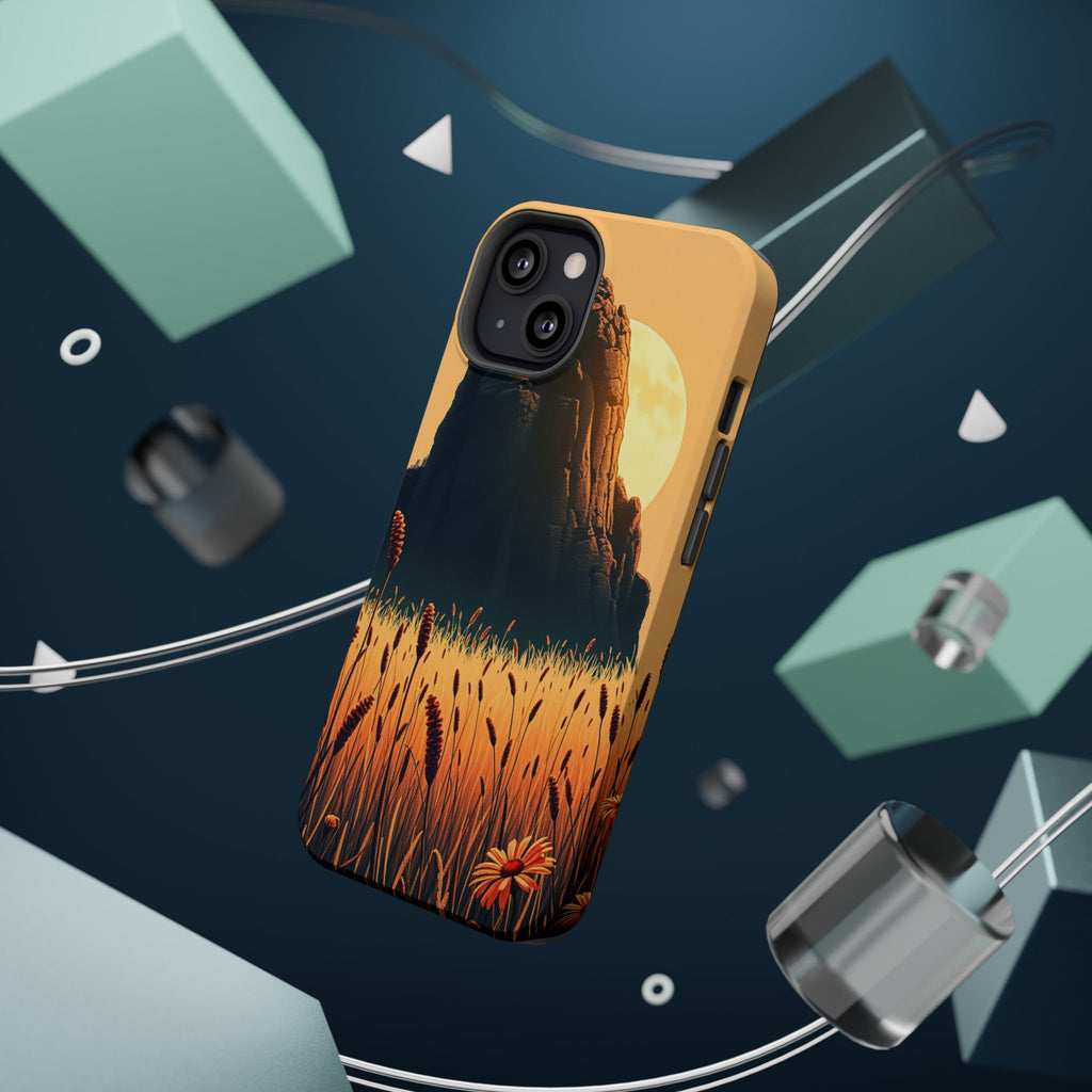 iPhone Spring Meadow Cinematic Art Clean Minimal Snap Cas Slim Snap Case · iPhon