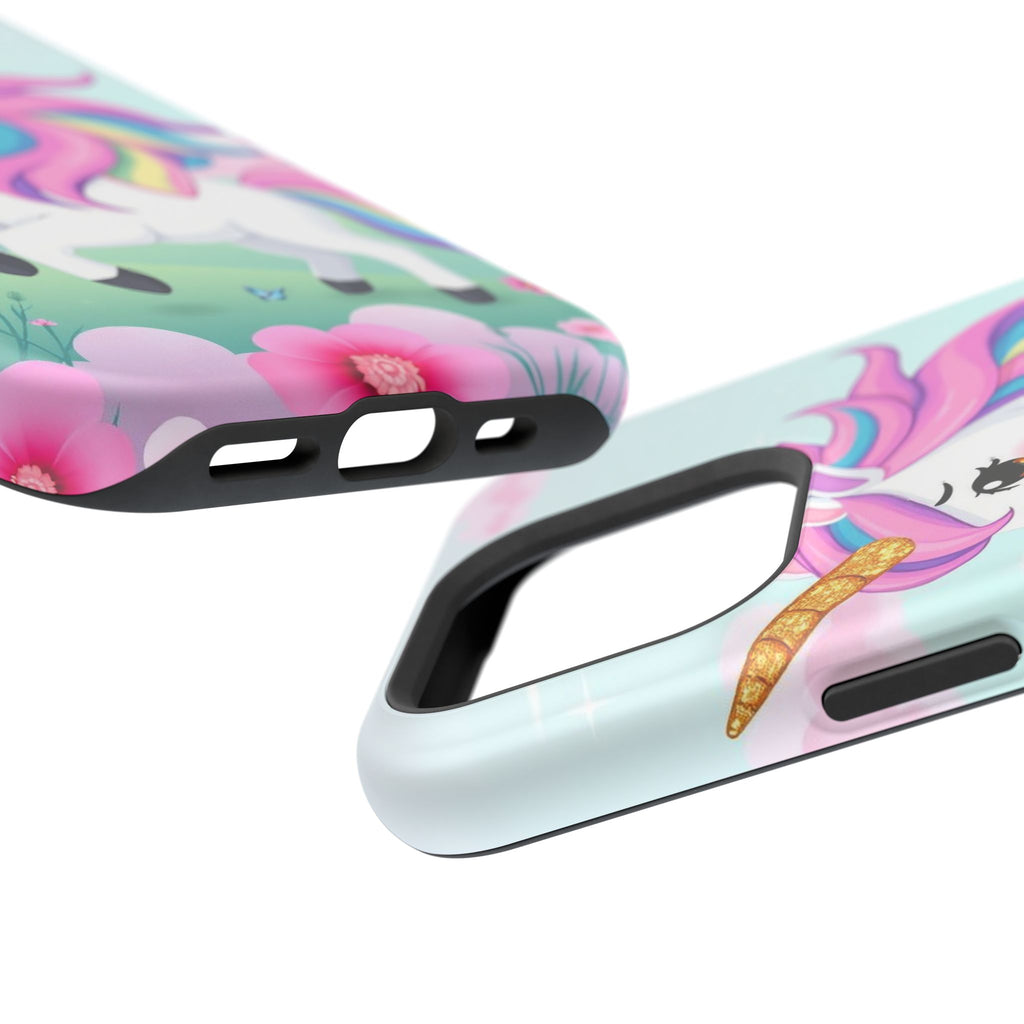 iPhone Rainbow Unicorn Kids Fun Soft iPhone Phone Case Gift Finish · iPhone Case
