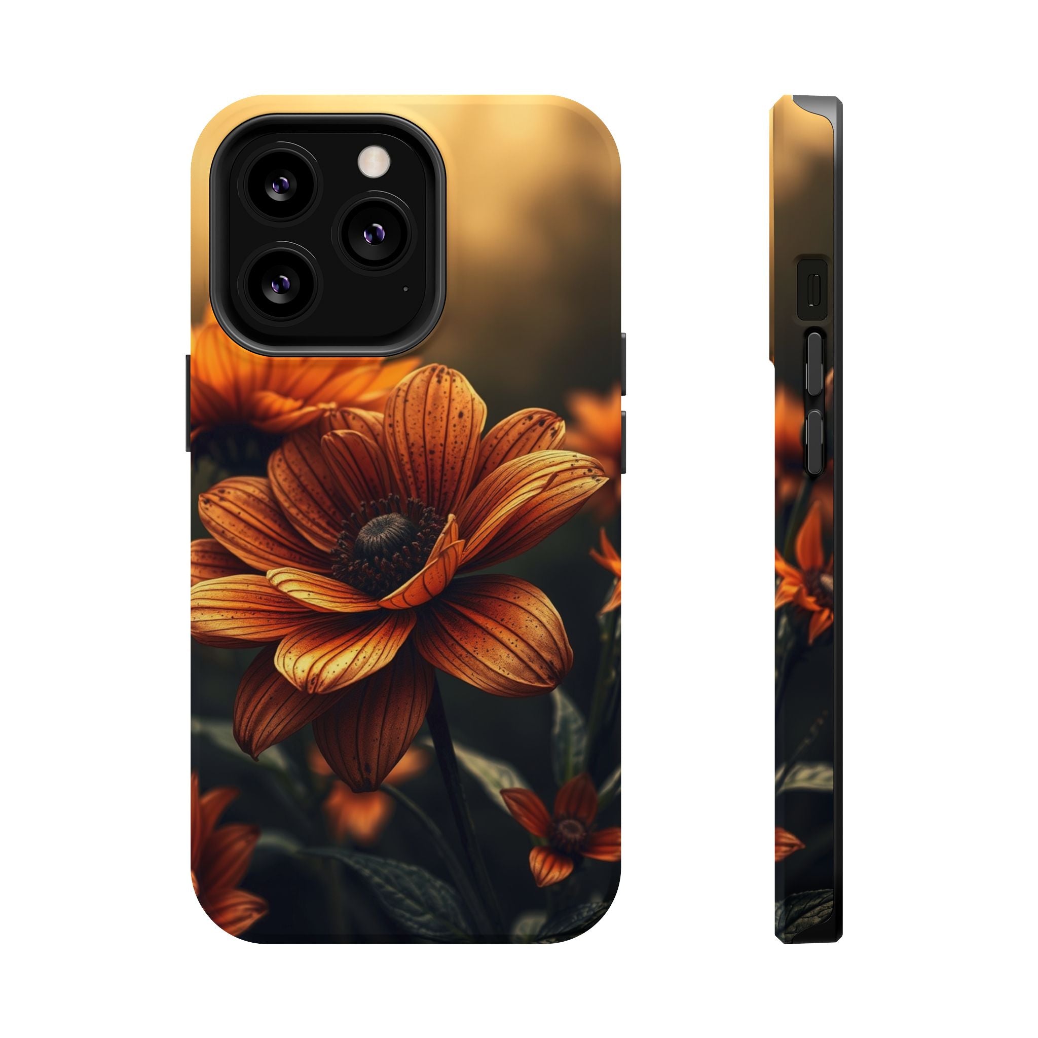 iPhone Radiant Floral Ombre Design Bold Modern Everyday Snap Case · iPhone Case